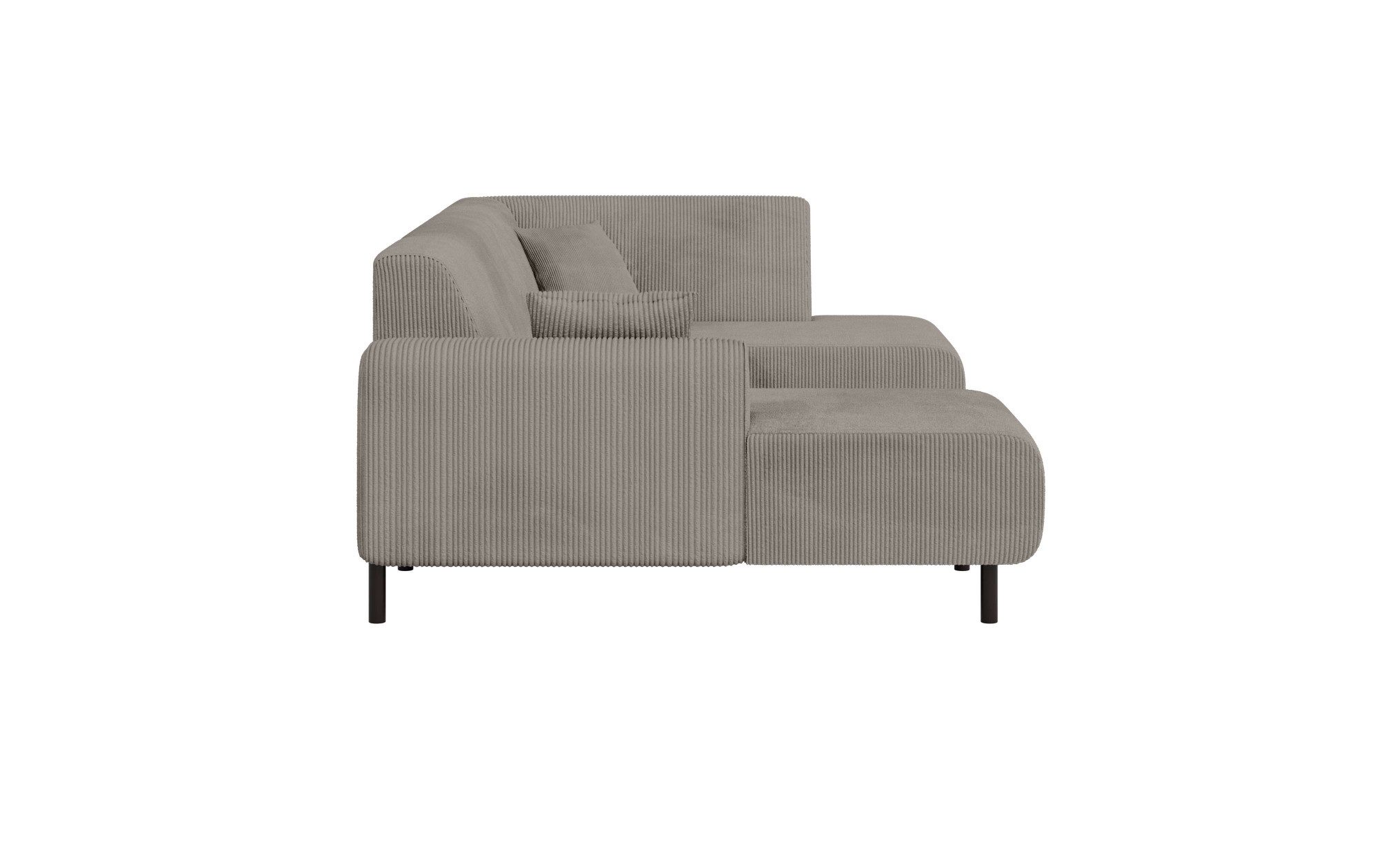 Home affaire Zithoek ARROS U-vorm met golfondersteuning, afmetingen B/D/H: 300/163/81 cm incl. sierkussens, met recamiere links/rechts bestelbaar, ook in cord