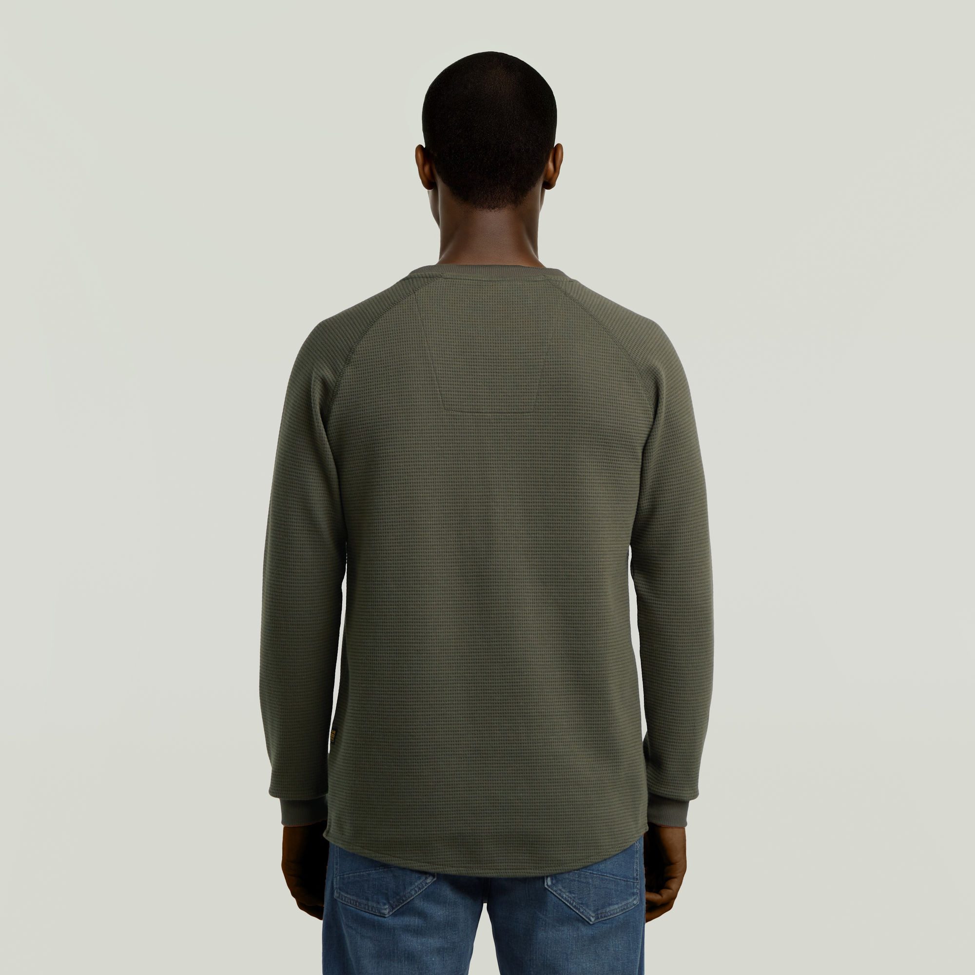 G-Star RAW Sweater Jirgi met label-detail op de borst