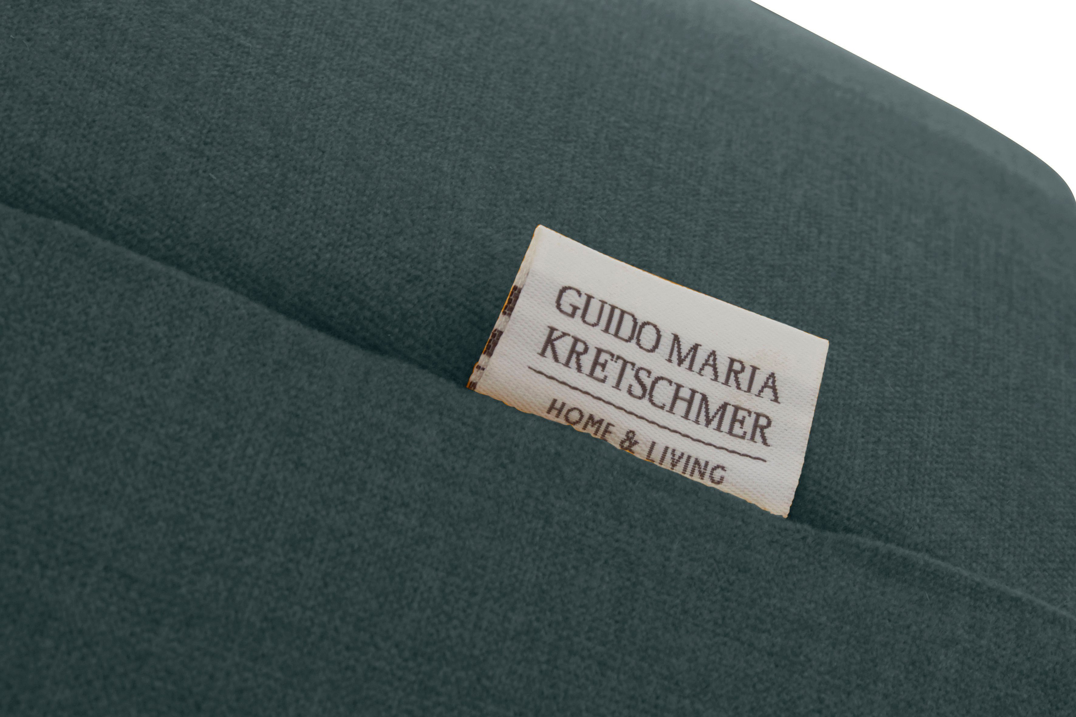 Guido Maria Kretschmer Home&Living Loveseat Amiens fauteuil loungefauteuil met prachtige capitonnage achter