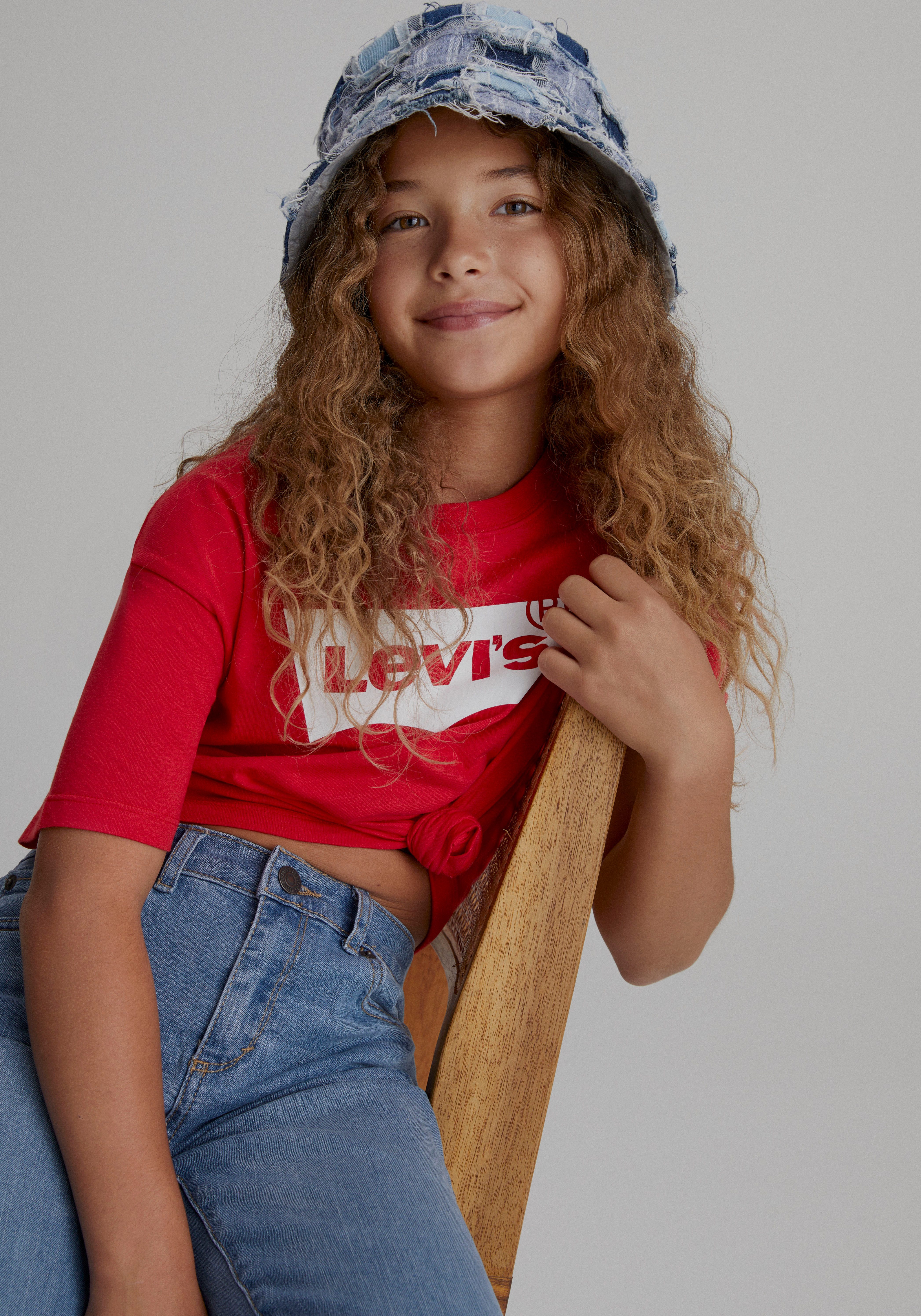Levi's Kidswear T-shirt BATWING CROPPED TEE