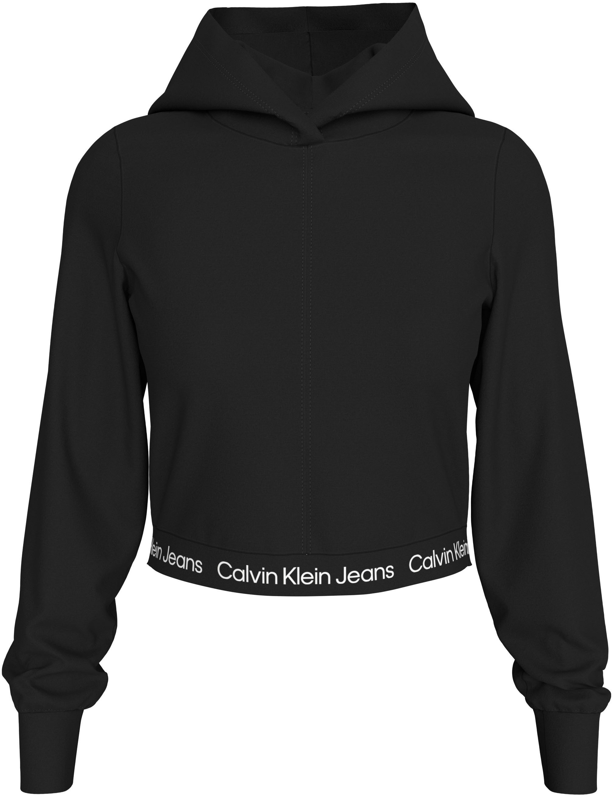 Calvin Klein Capuchonshirt TAPE MILANO HOODIE met een logo-opschrift