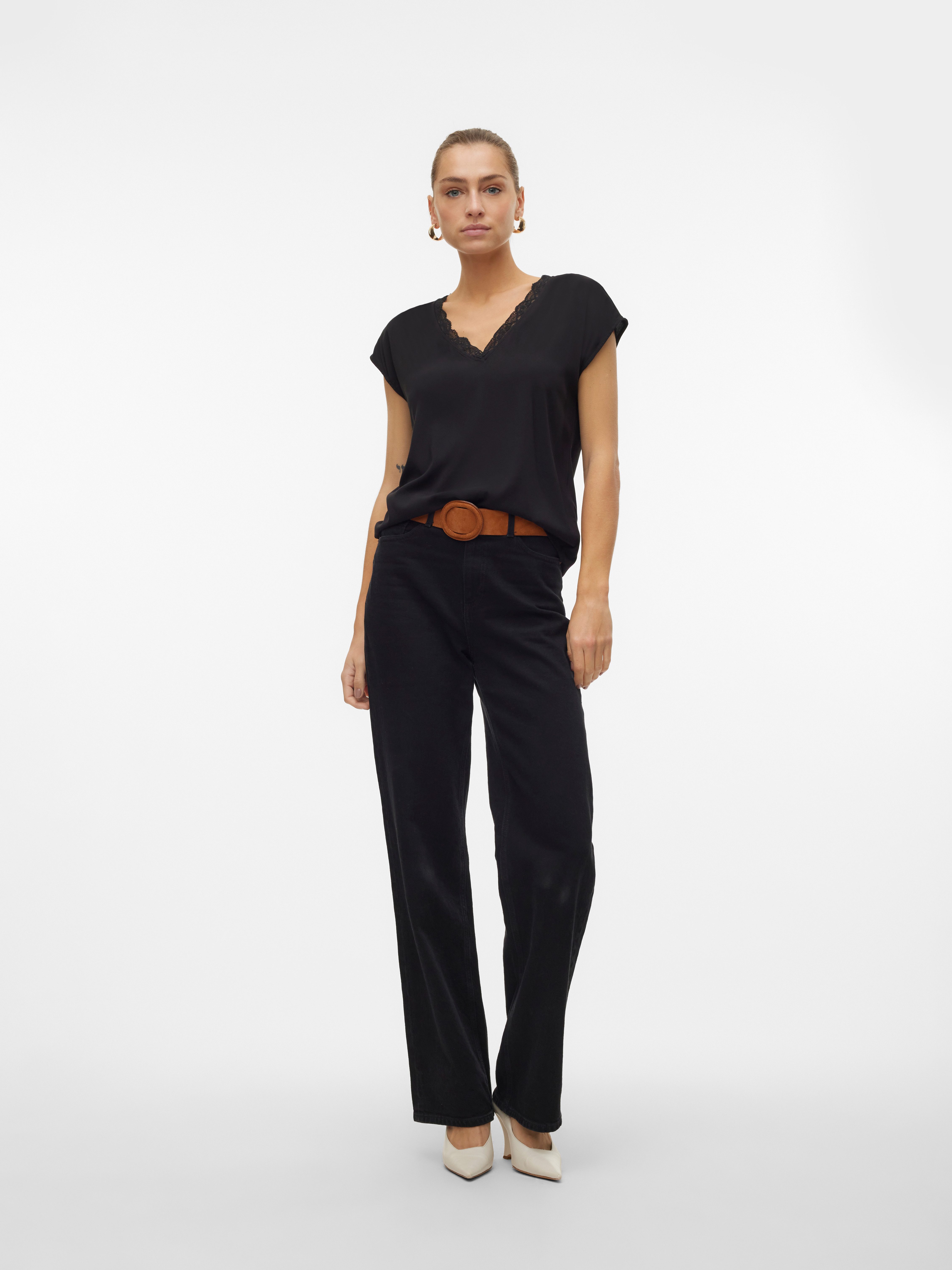 Vero Moda Top VMBELLA SL LACE TOP WVN GA NOOS