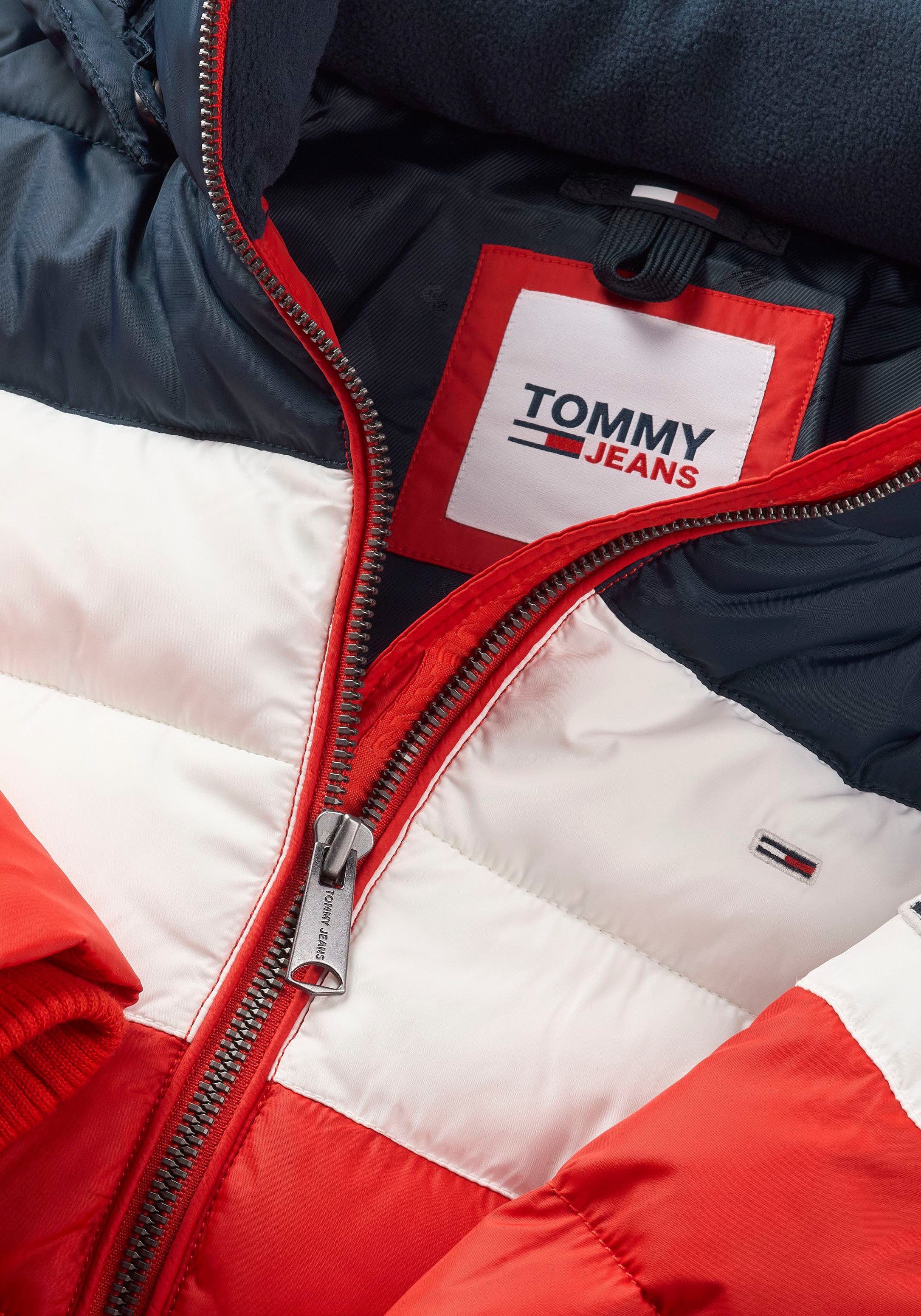 TOMMY JEANS Outdoorjack TJW COLORBLOCK JACKET in modieuze colourblocking