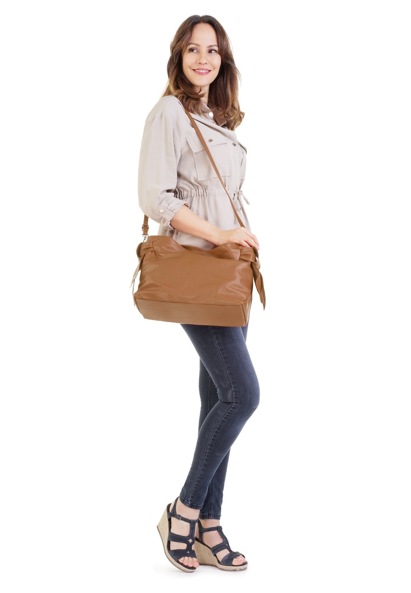 Samantha Look Tas echt leer, made in italy