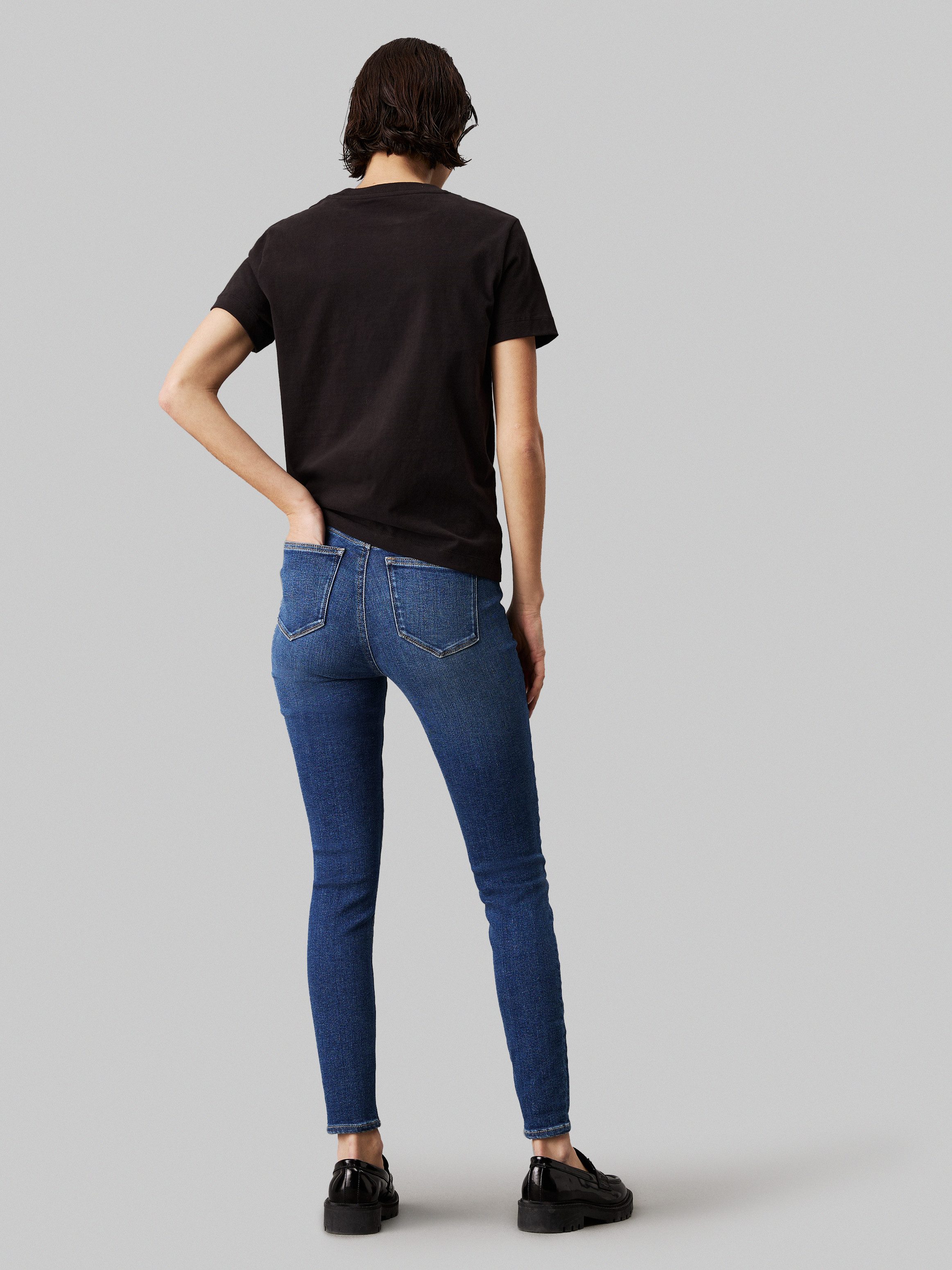 Calvin Klein Skinny fit jeans HIGH RISE SUPER SKINNY ANKLE