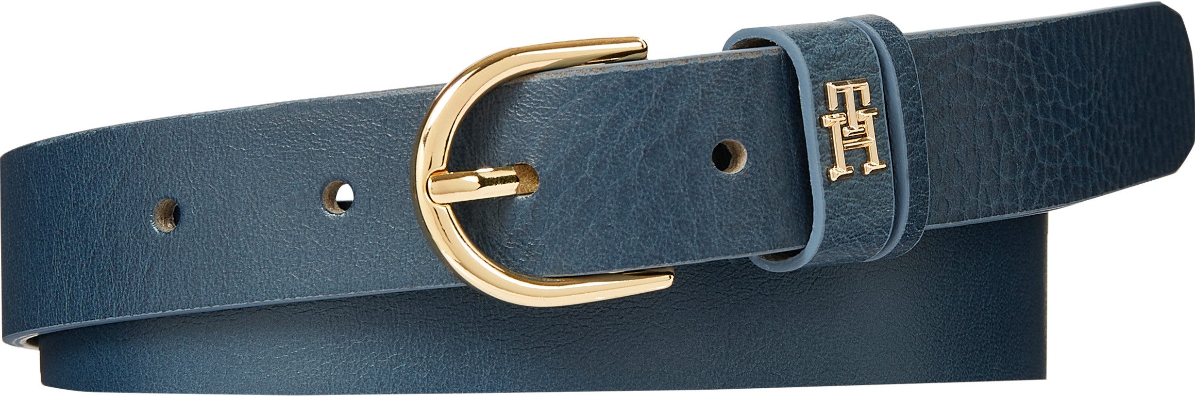 Tommy Hilfiger Leren riem Essential Effortless 2.5 cm met elegant afgeronde sluiting