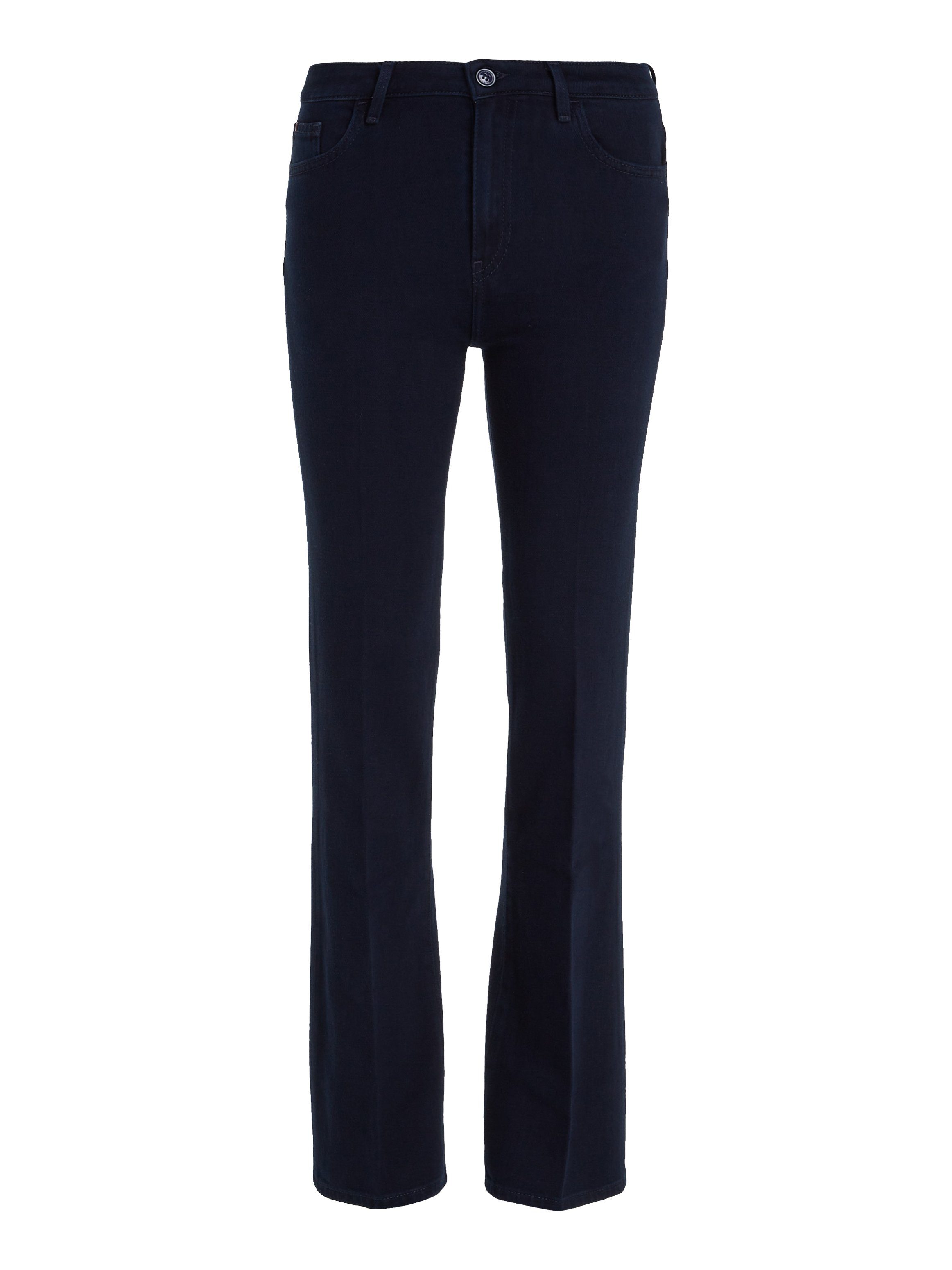 Tommy Hilfiger Bootcut jeans BOOTCUT RW BEA met leren badge