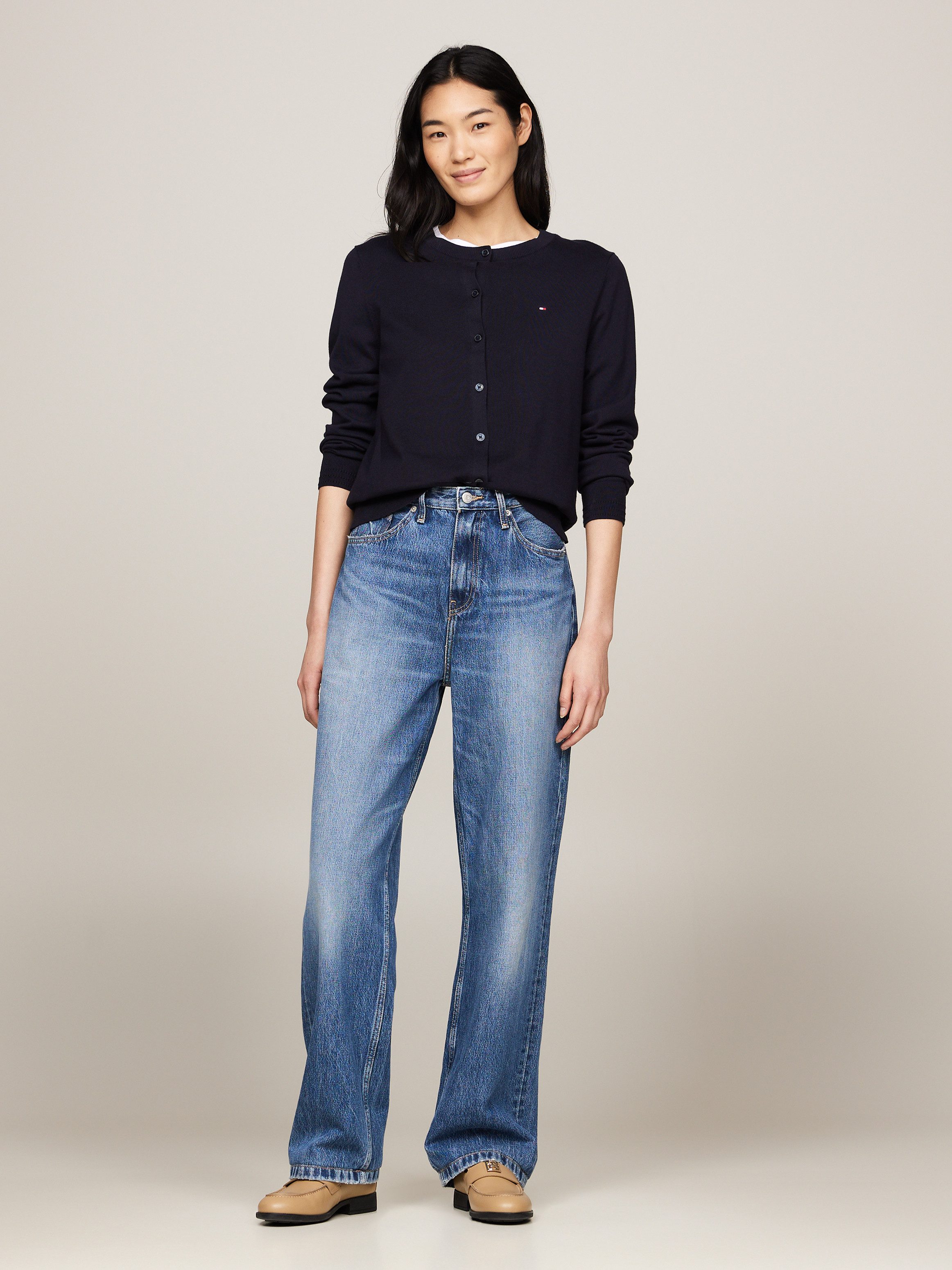 Tommy Hilfiger Cardigan CO JERSEY STITCH CARDIGAN