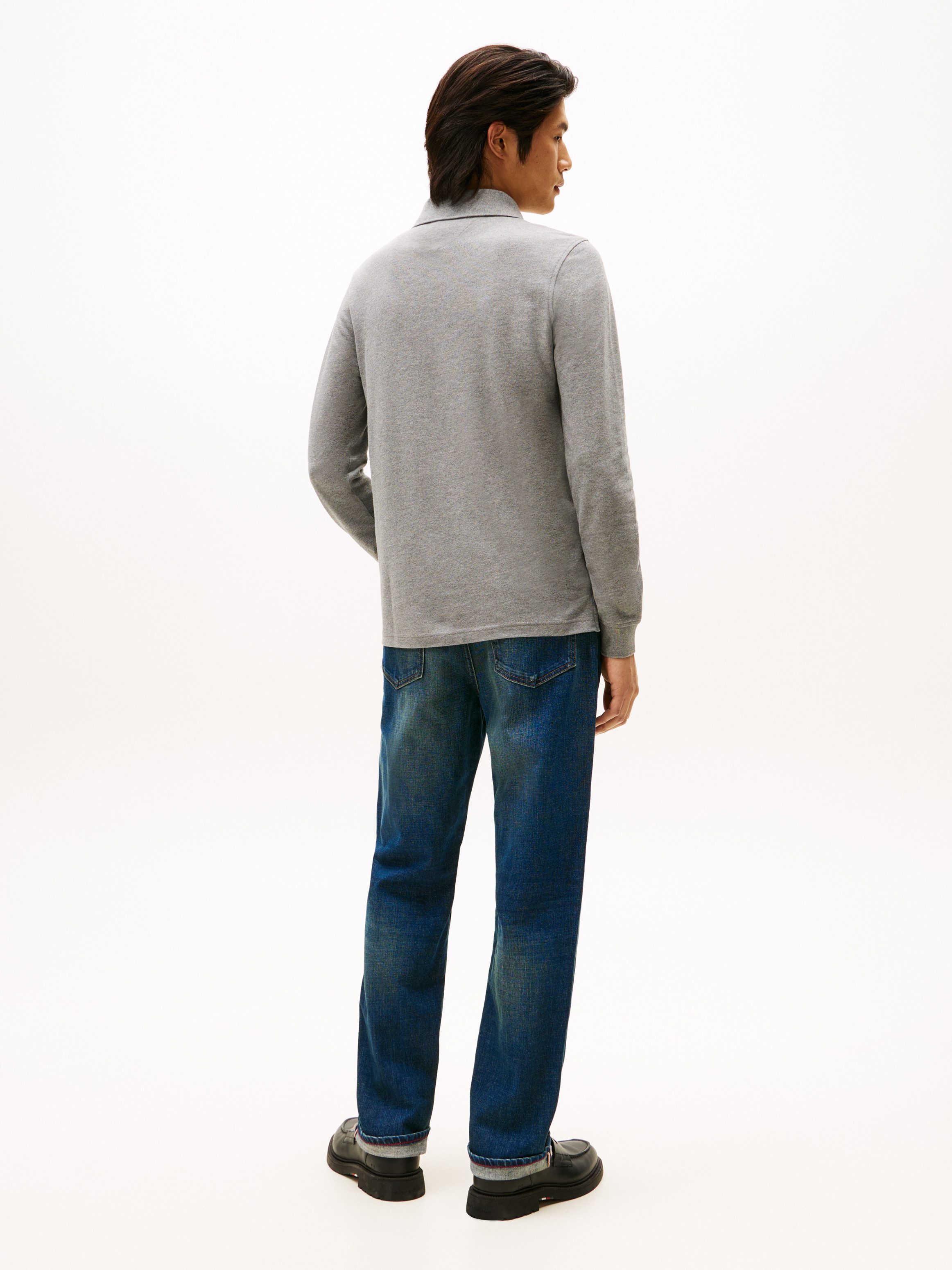 Tommy Hilfiger Poloshirt met lange mouwen 1985 SLIM LS POLO