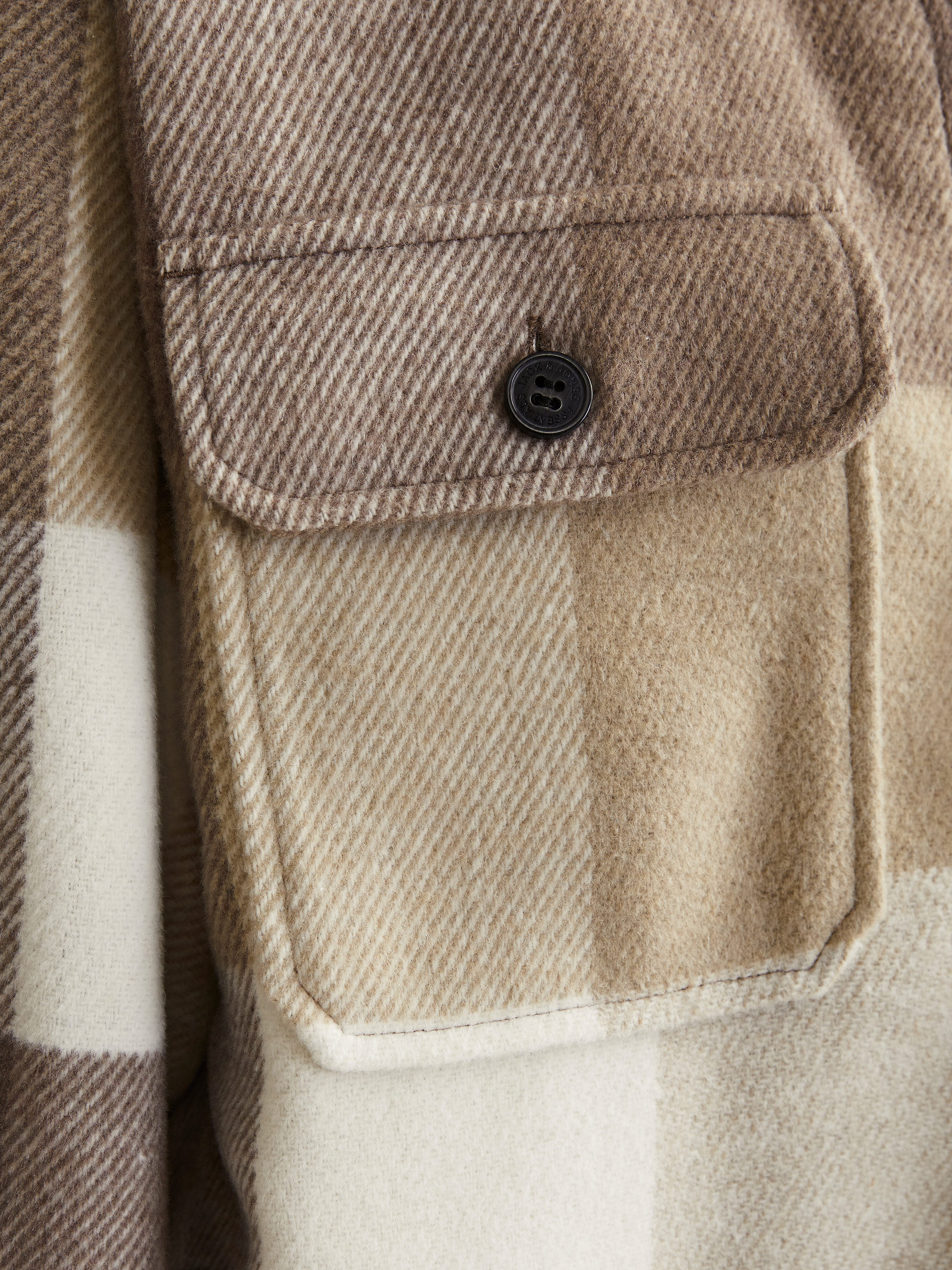 Jack & Jones Overhemd met lange mouwen JJEBRADLEY OLLIE OVERSHIRT LS NOOS