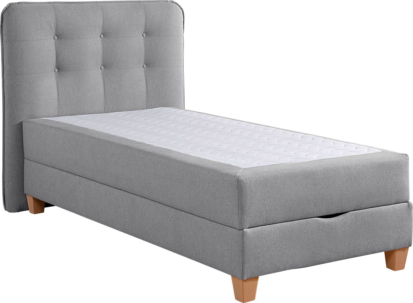 Home affaire Boxspring inclusief topmatras van koudschuim en bedkist