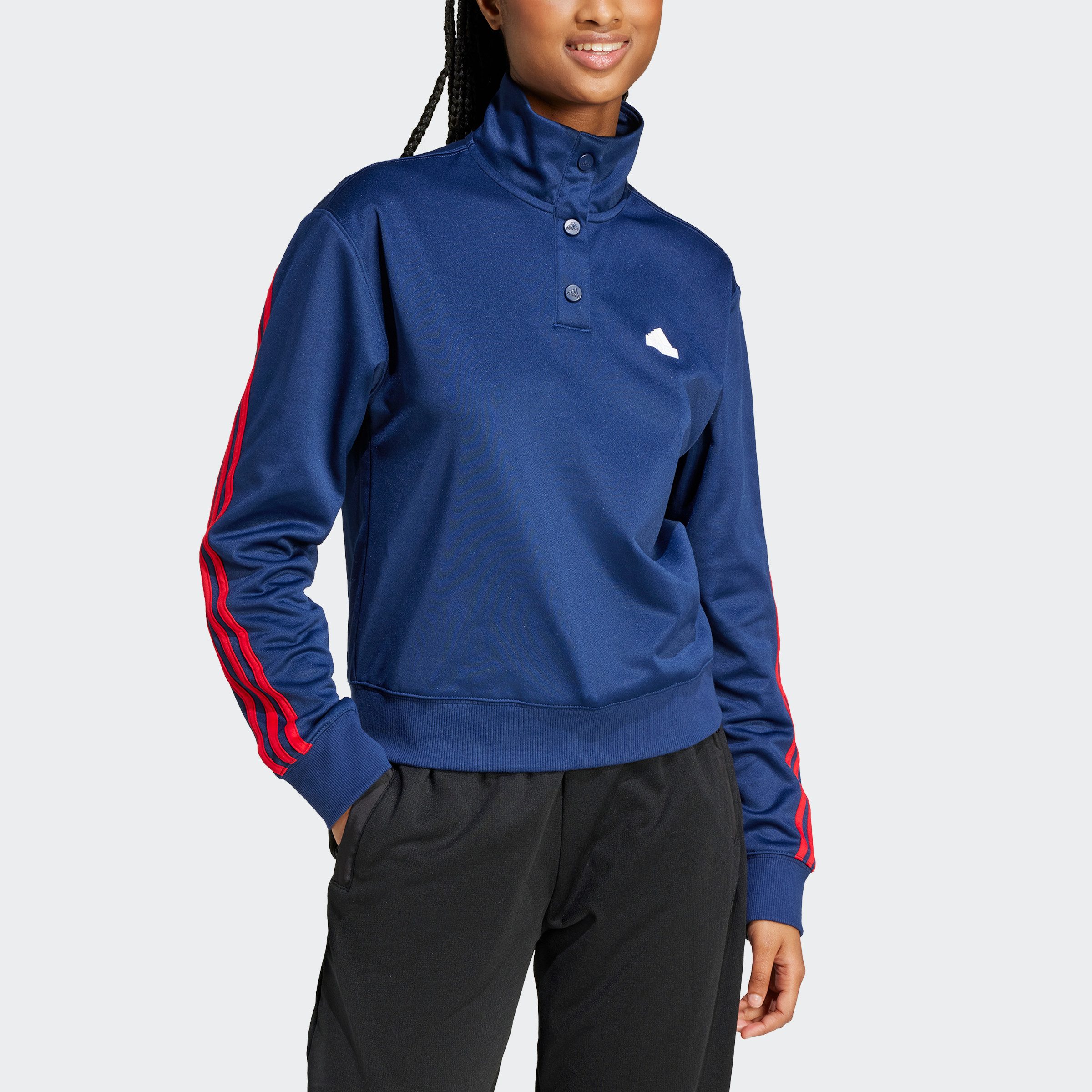 adidas Sportswear Sweatvest W ICONIC 3S TT (1-delig)
