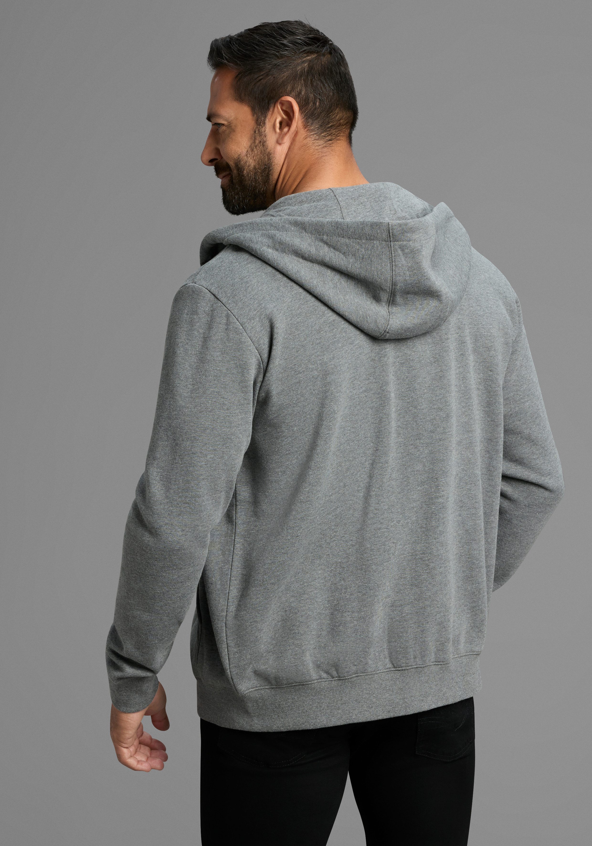 Man's World Capuchonsweatvest met zakken