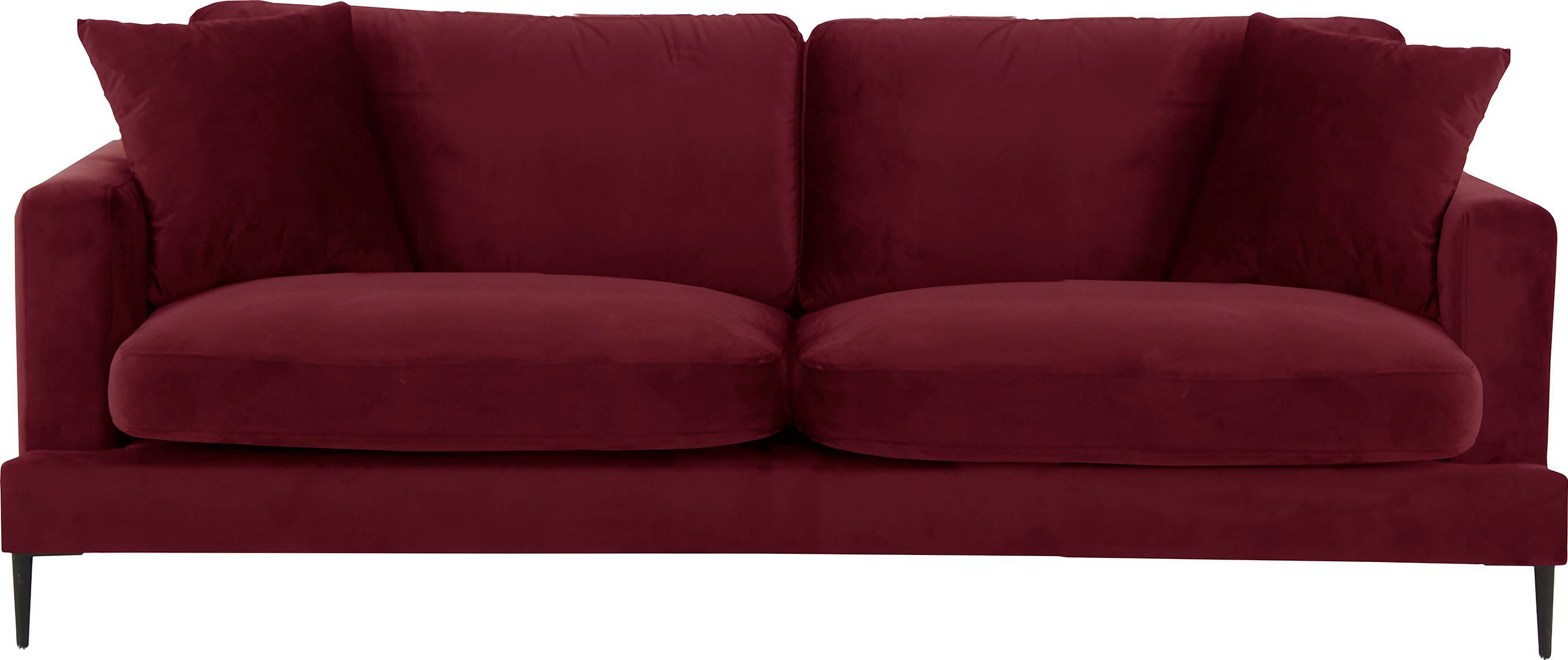 Leonique 3-zitsbank Cozy elegante designbank, afmetingen B/D/H: 211/97/80 cm