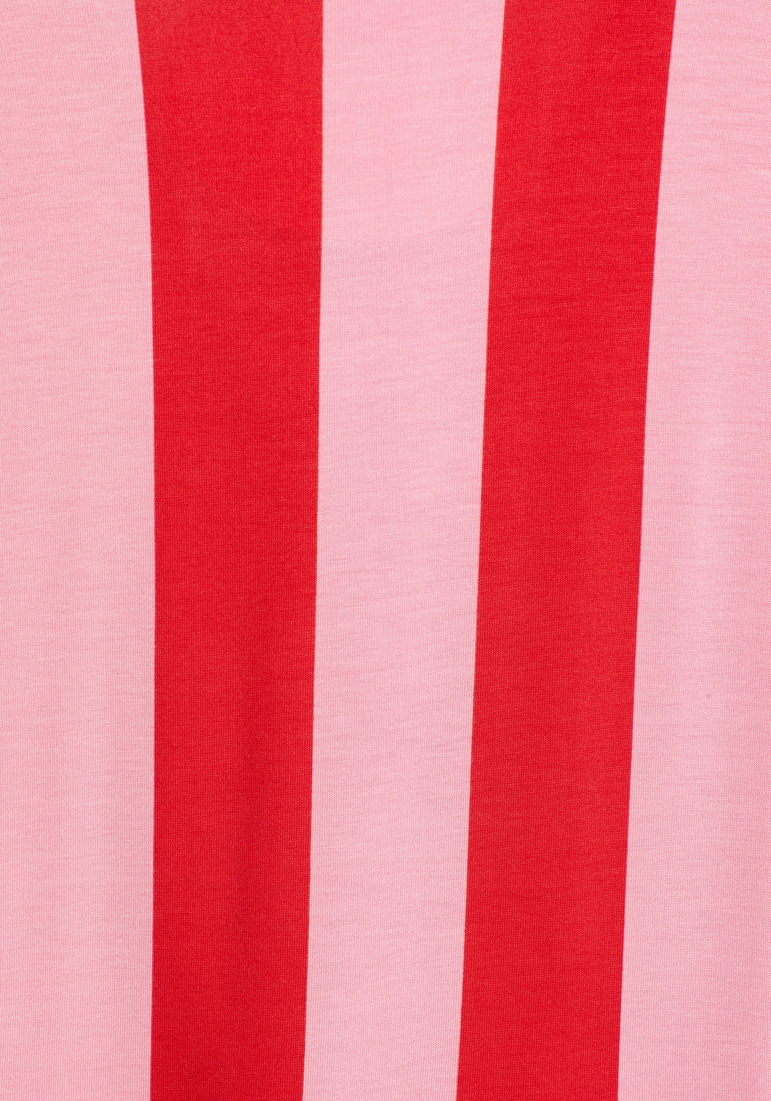 Laura Scott Midi-jurk met contraststrepen