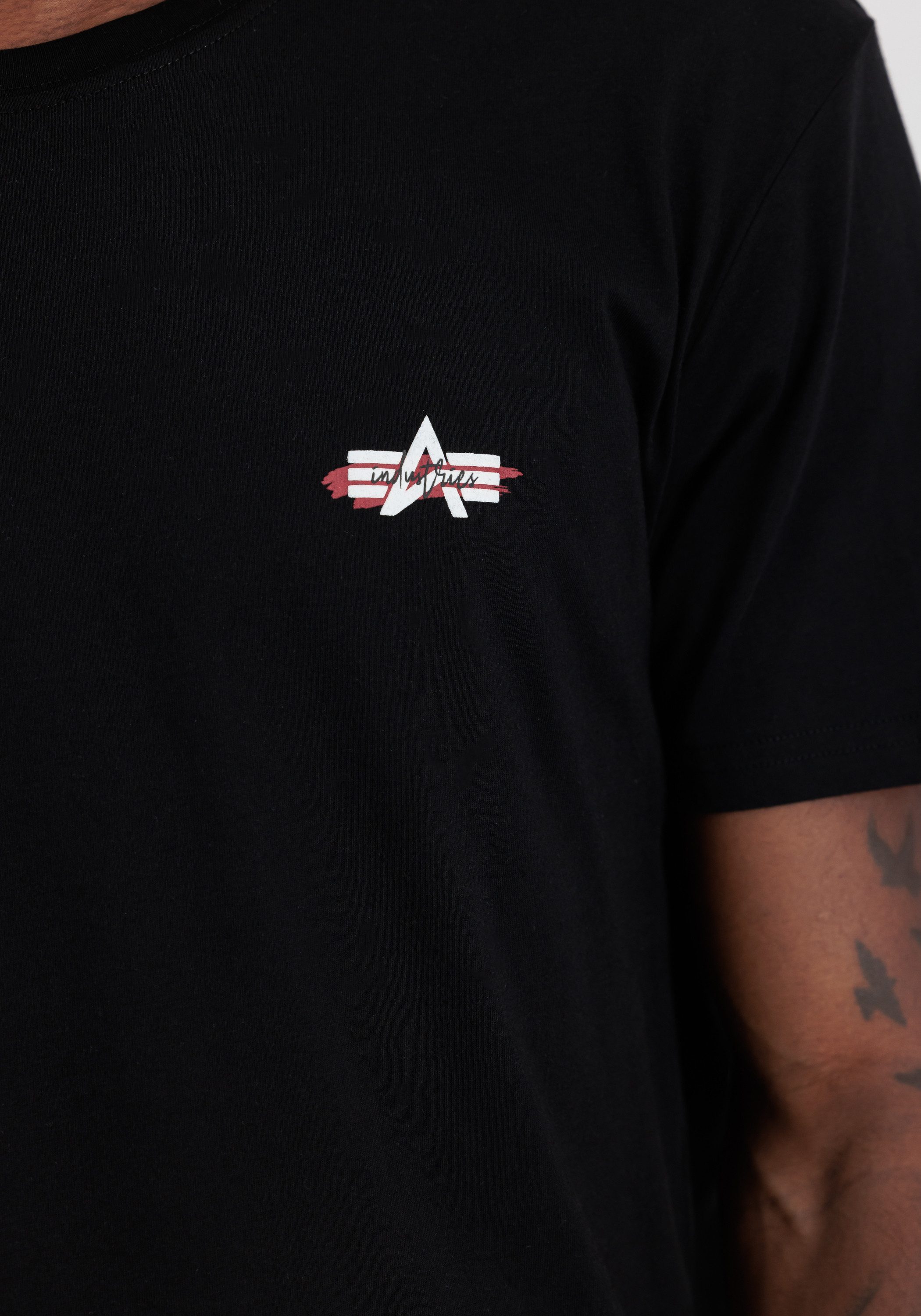 Alpha Industries T-shirt Alpha Industries Men - T-Shirts Signature Puff Print BP T