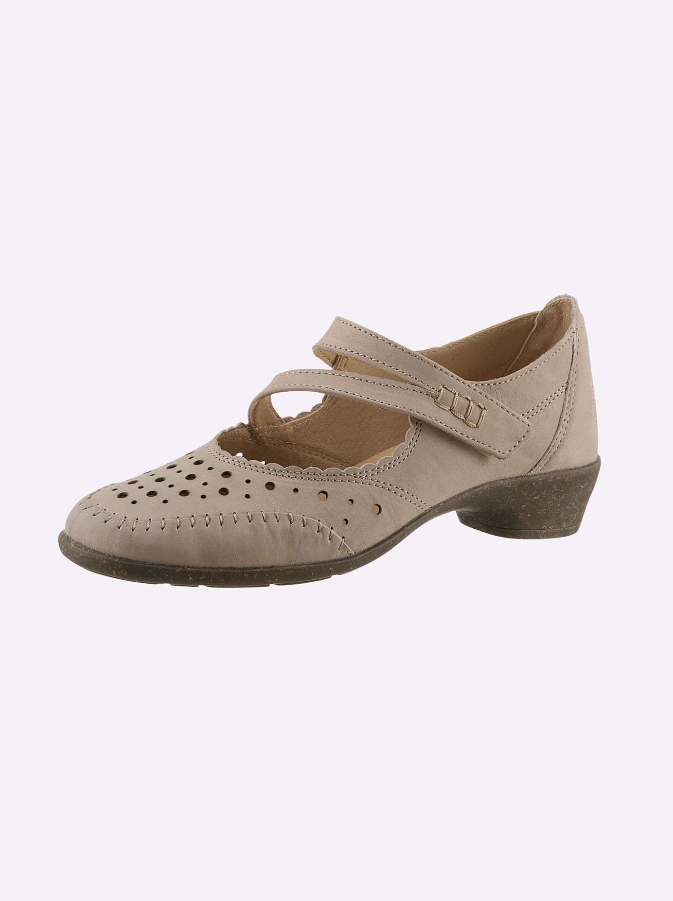 Classic Basics Klittenbandschoenen dames elegante slippers maat 38 bruin