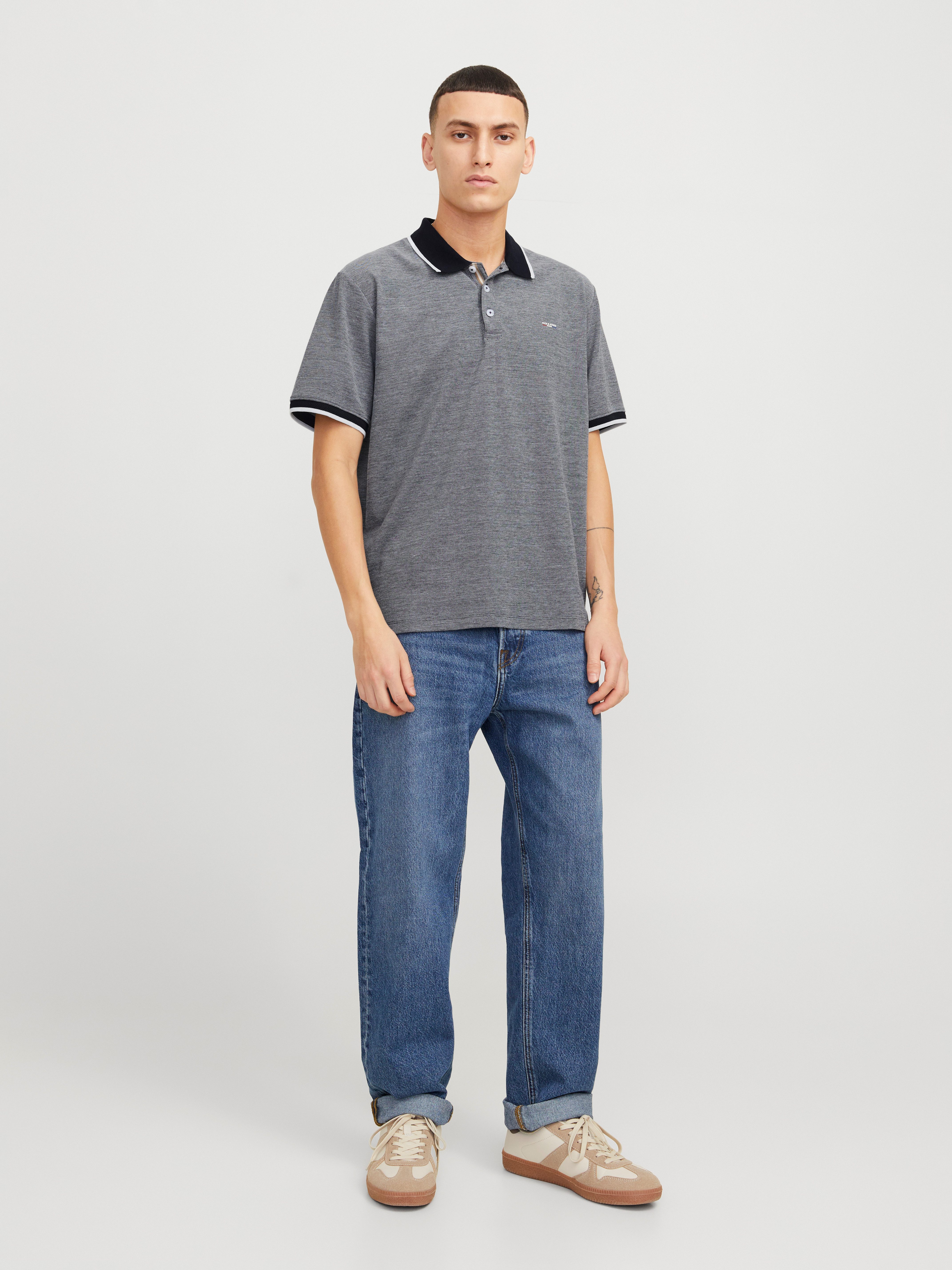 Jack & Jones Poloshirt JPRBLUALVES SS POLO SN