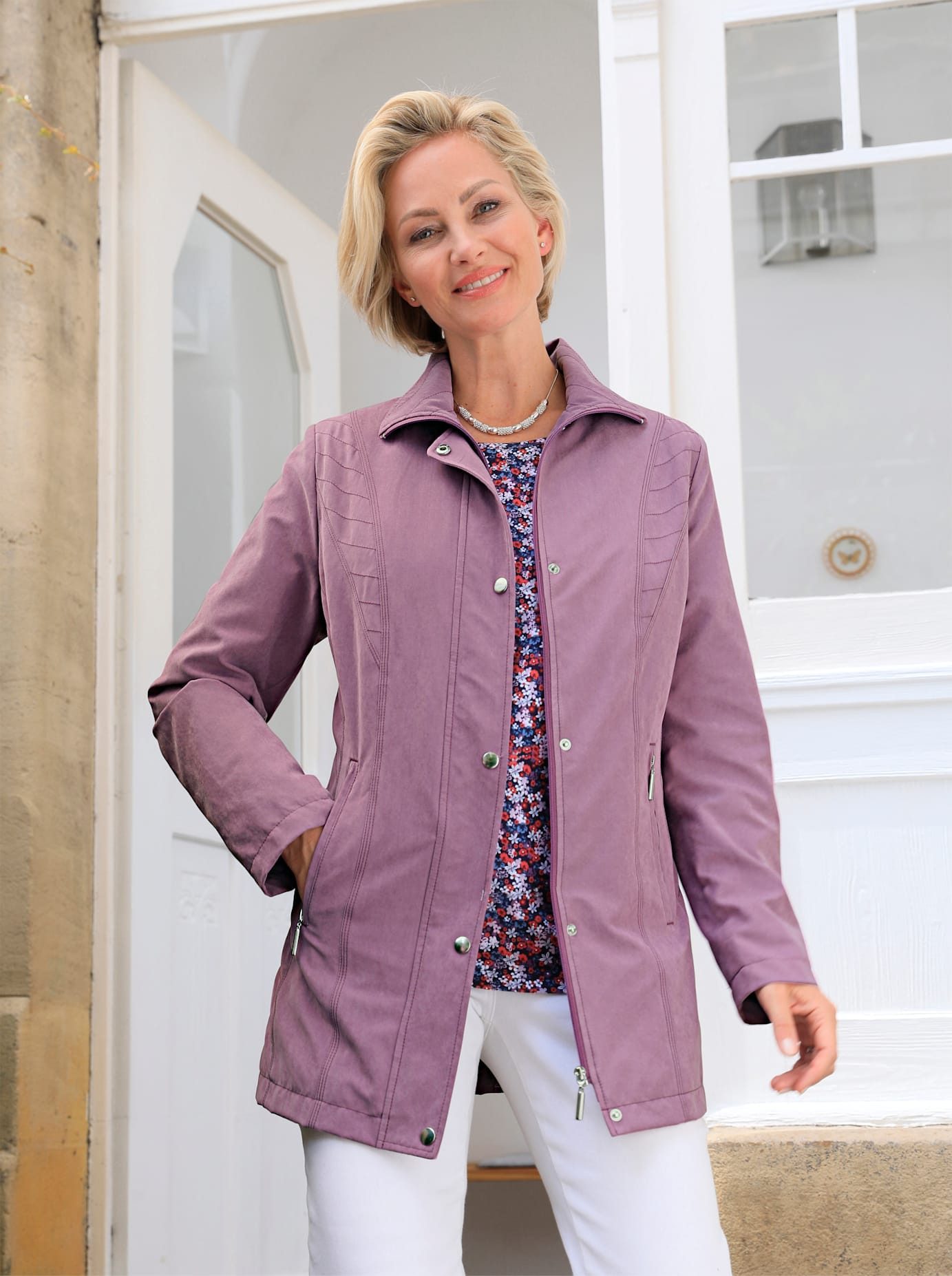 Classic Basics Functioneel jack dames functionele jassen maat 54 paars