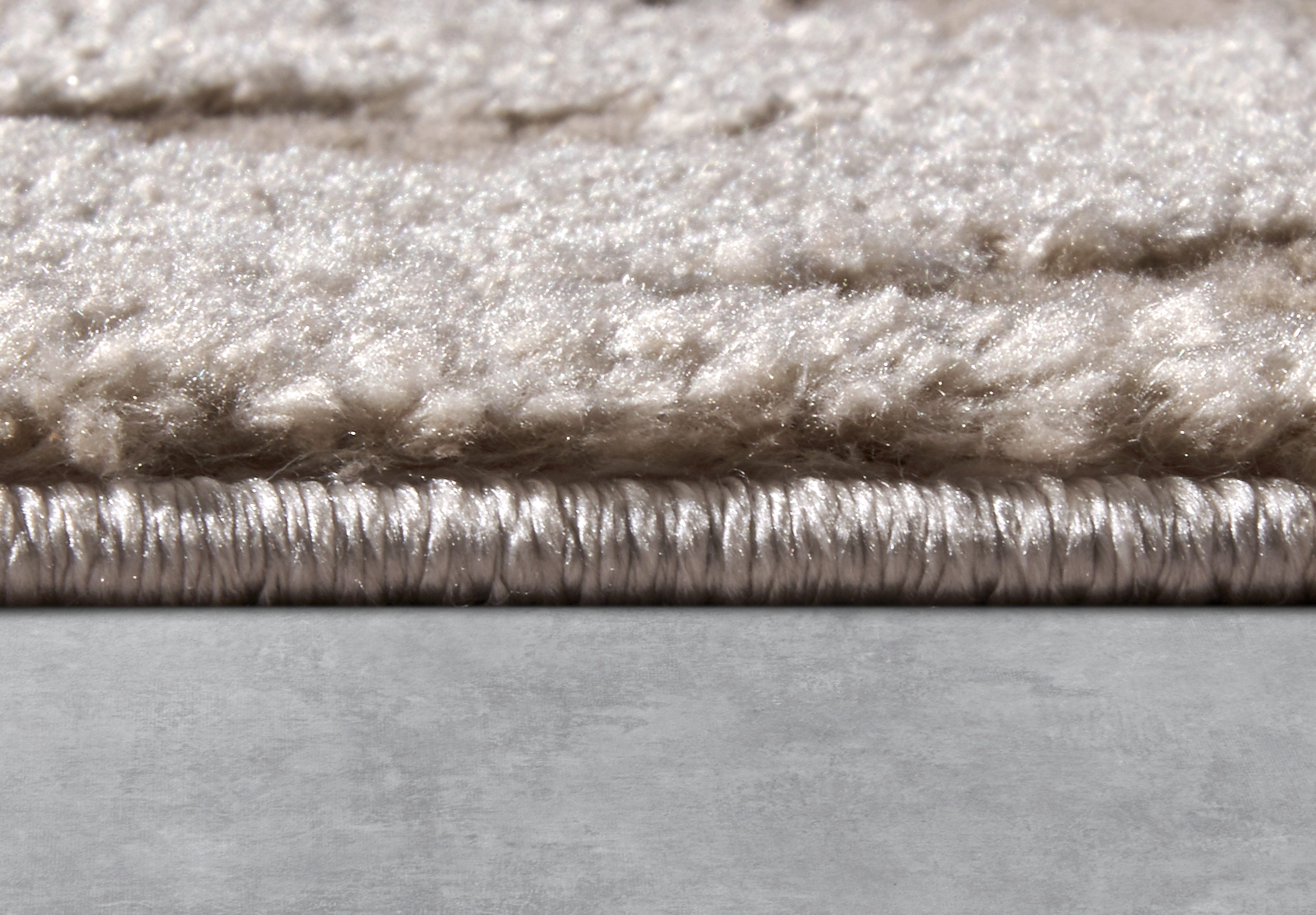 ELLE DECORATION Design-vloerkleed Itinerance Hoogpolig, shaggy, loper, zacht, langpolig, modern, hoog-laag effect