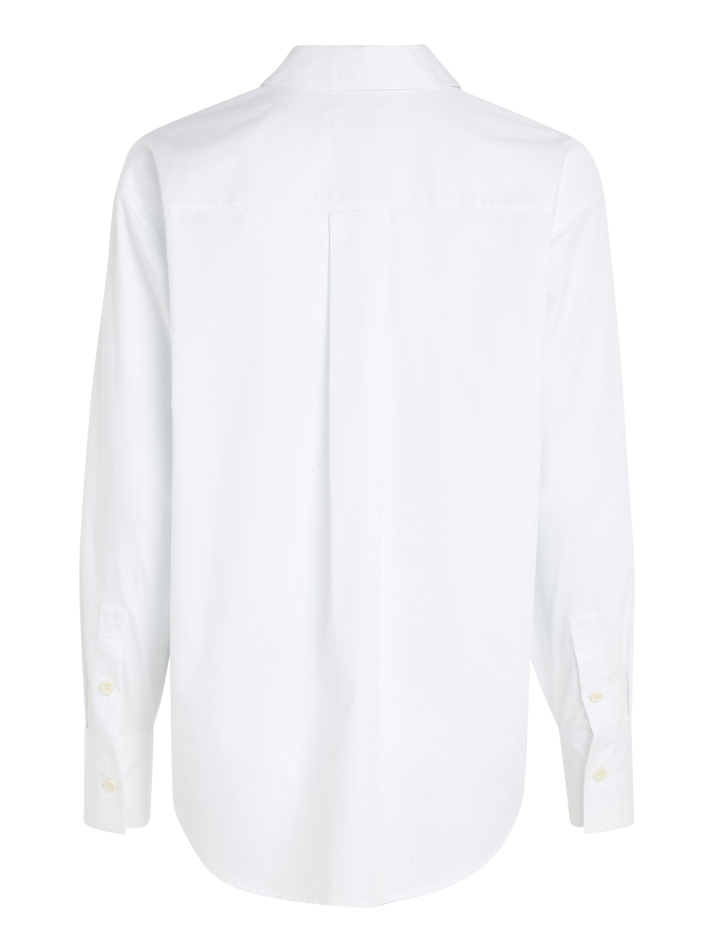 Calvin Klein Overhemdblouse RELAXED COTTON SHIRT met doorknoopsluiting
