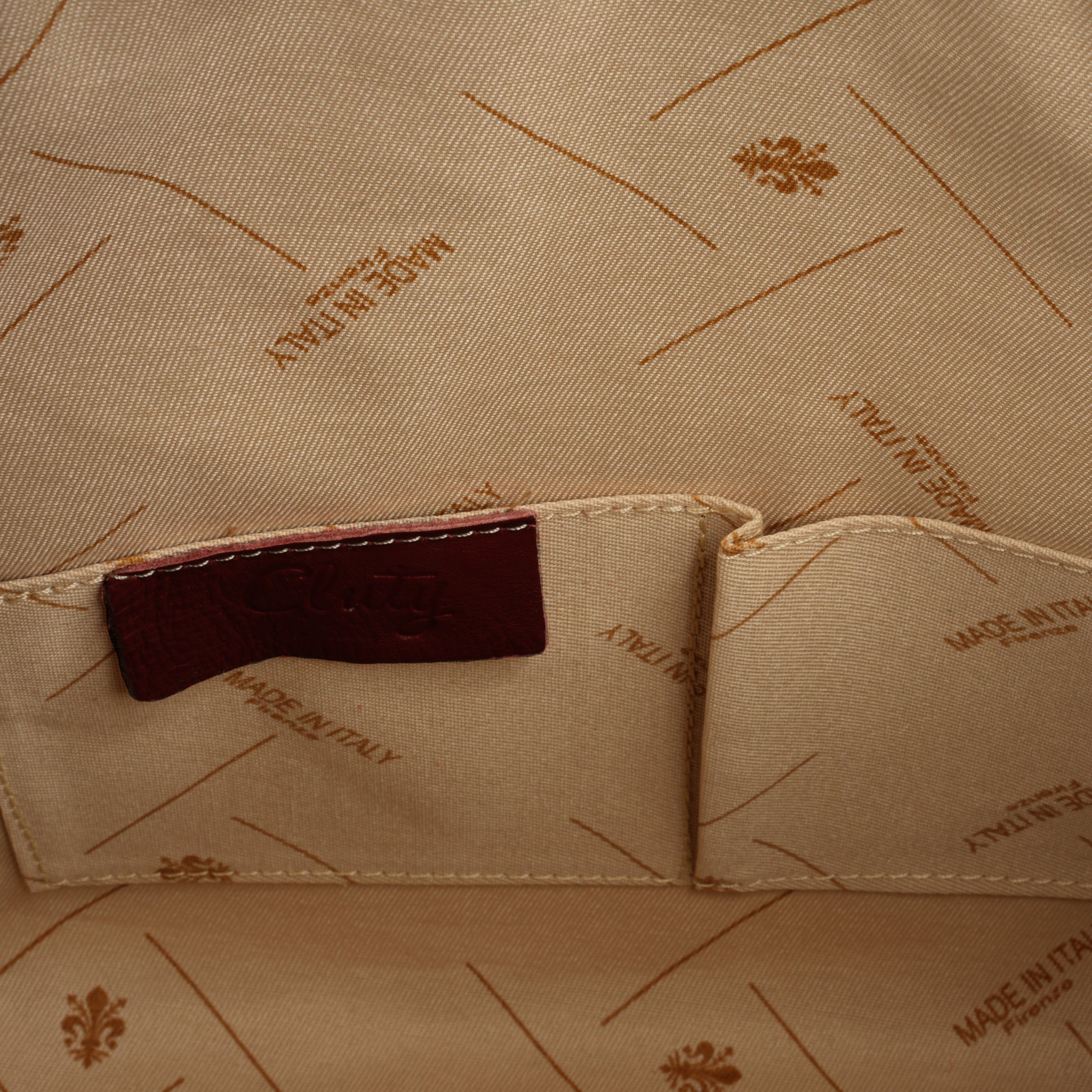 Cluty Tas echt leer, made in italy