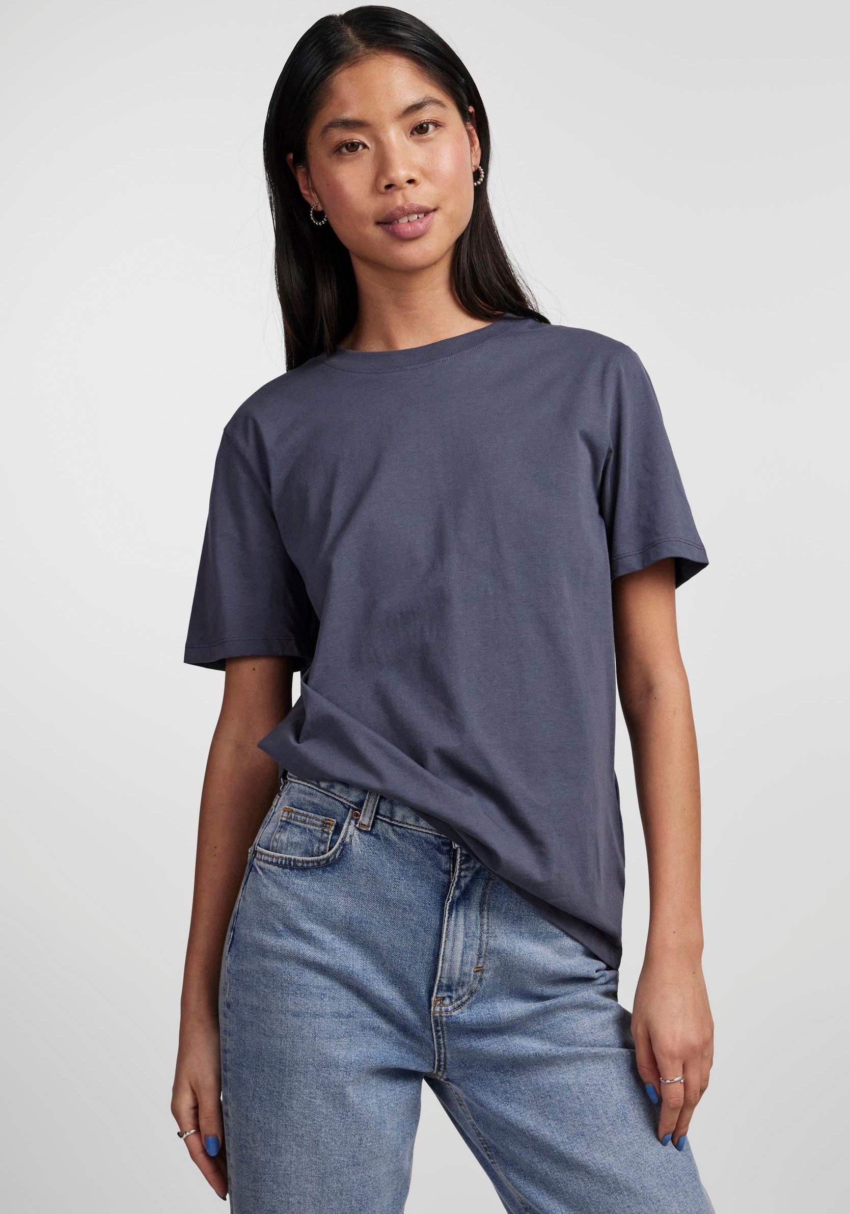 pieces Shirt met ronde hals PCRIA SS SOLID TEE NOOS BC