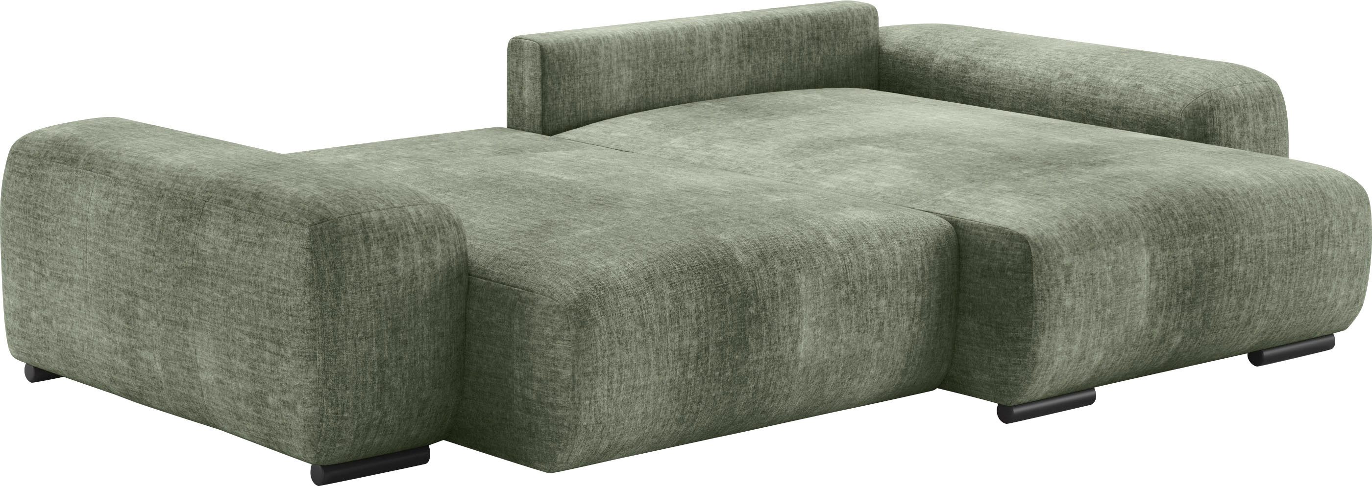 Mr. Couch Hoekbank Sundance II Doorlopende slaper met EasyBett-slaapfunctie, bedlade