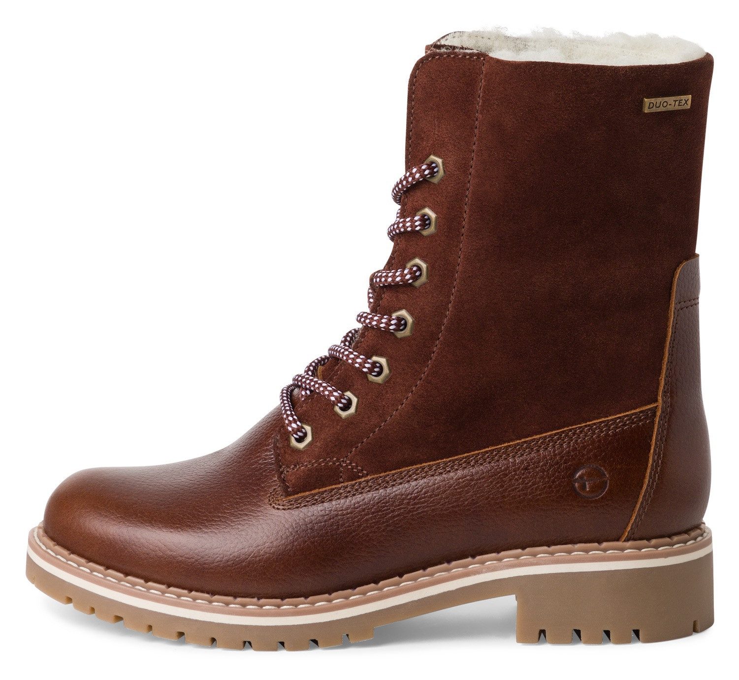 Tamaris Winterlaarzen hakken, winter-enkellaars, outdoorschoen met duo tex-uitrusting