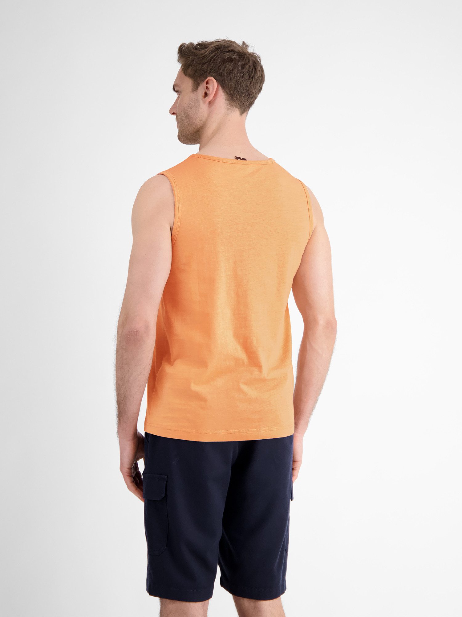 Lerros Muscle-shirt LERROS heren tanktop met borstprint