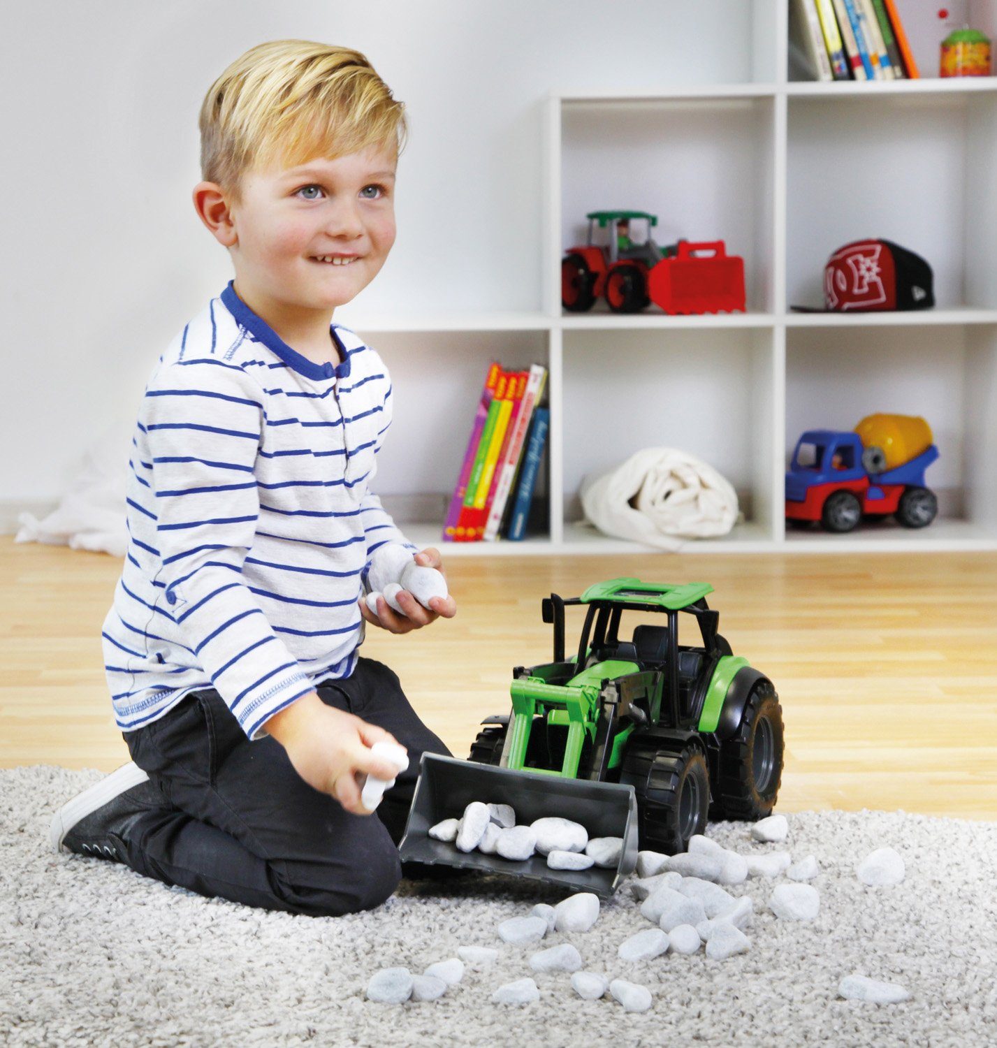 Lena® Speelgoed-tractor Worxx, Deutz 7250 TTV Agrotron
