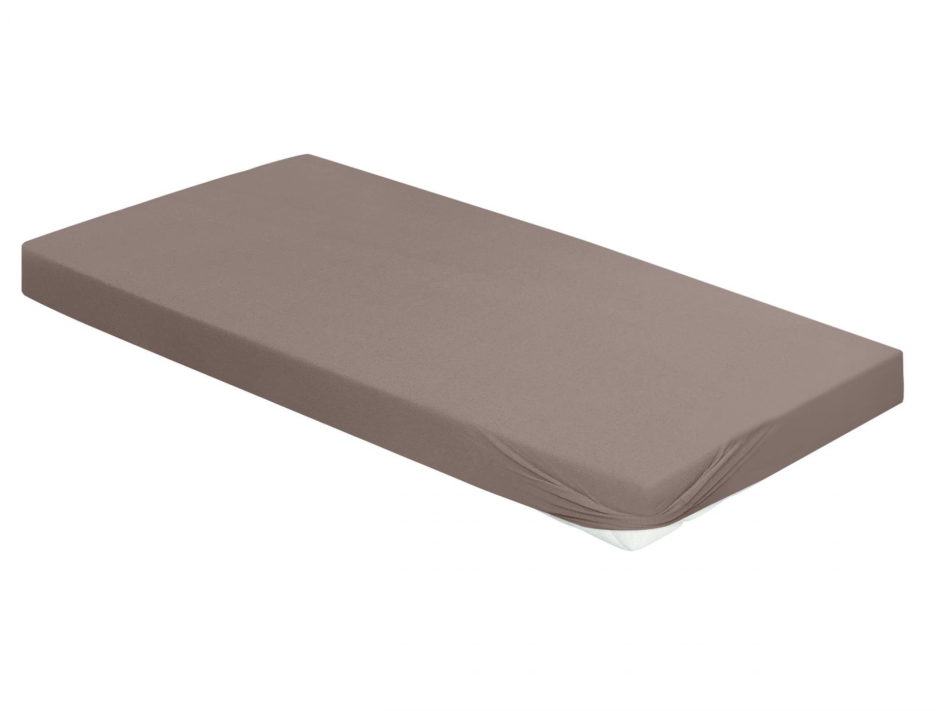 Irisette Hoeslaken Neptun 5 (1 stuk) hoeslakens maat 150 cm x 200 cm grijs