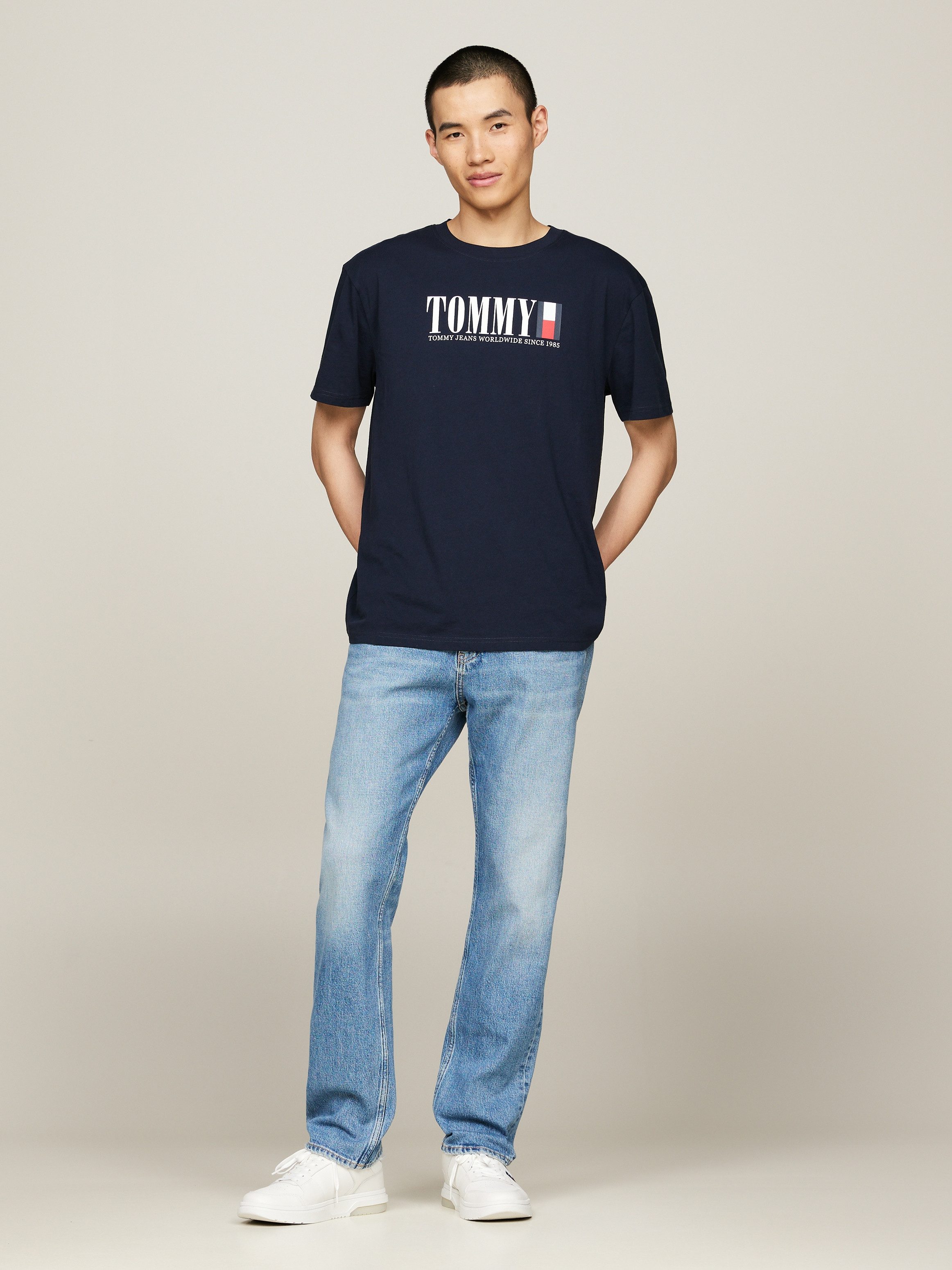 TOMMY JEANS T-shirt TJM REG TOMMY DNA FLAG TEE EXT