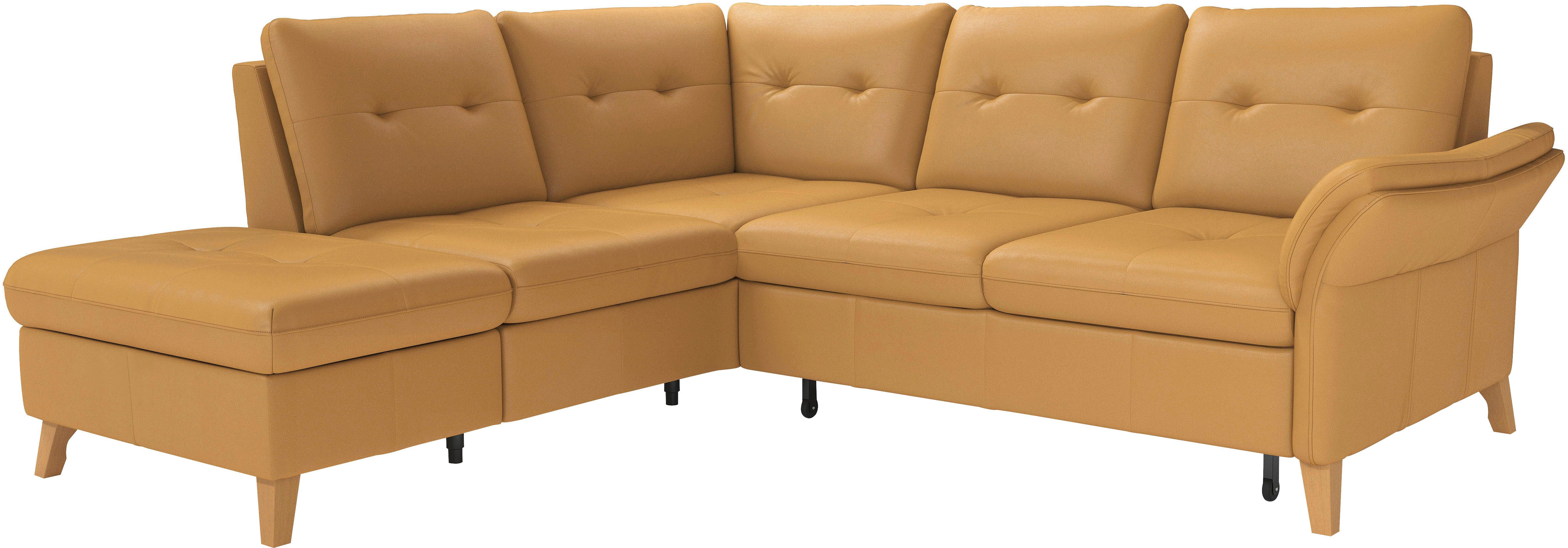 sit&more Hoekbank Göteborg inclusief zitdiepteverstelling, optioneel met bedfunctie & bedlade