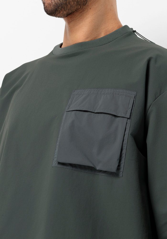 Jack Wolfskin Trui met ronde hals WANDERMOOD PULLOVER M