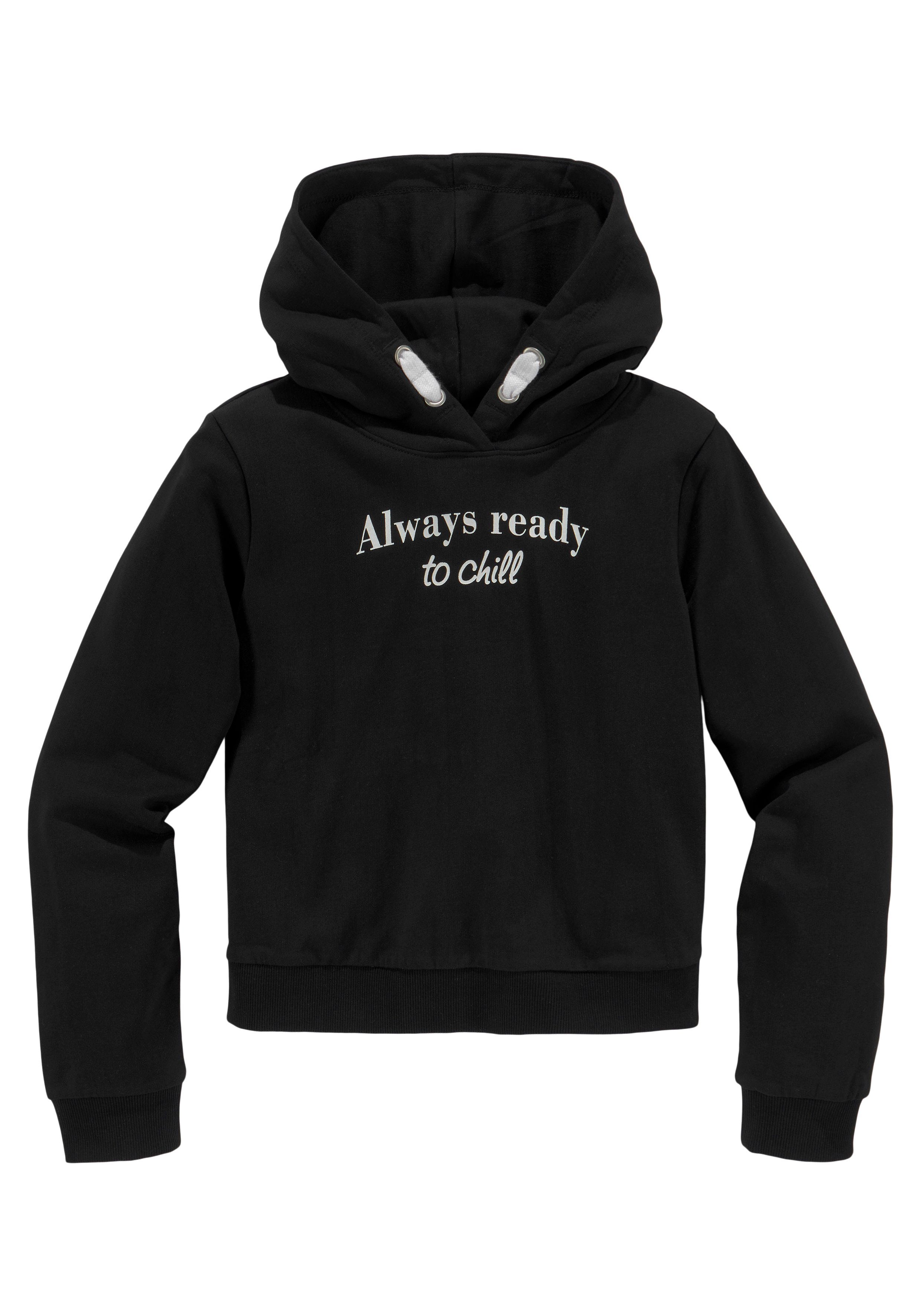 KIDSWORLD Hoodie ALLWAYS READY TO CHILL