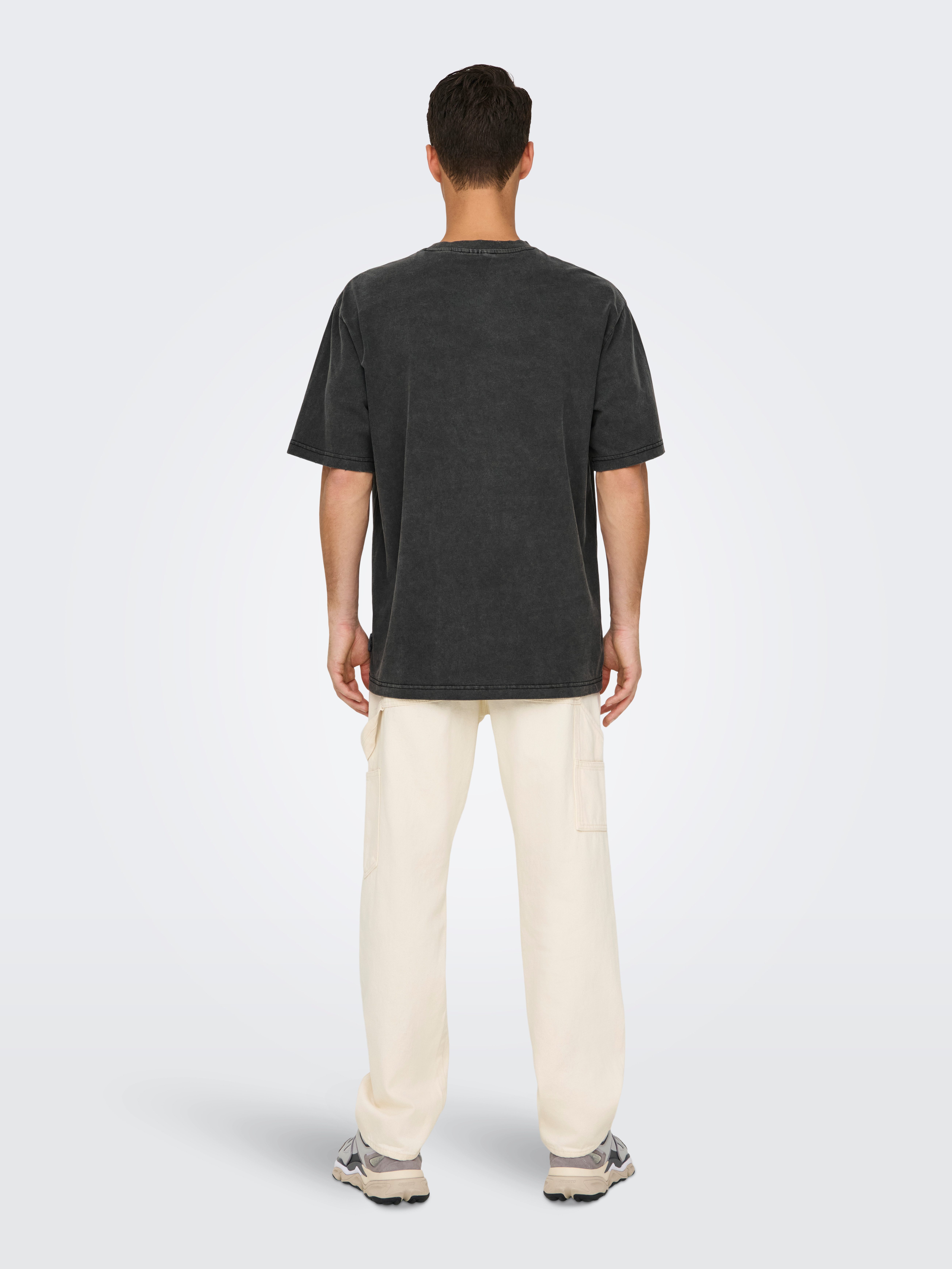 ONLY & SONS Shirt met korte mouwen ONSDISTRESS RLX SS TEE