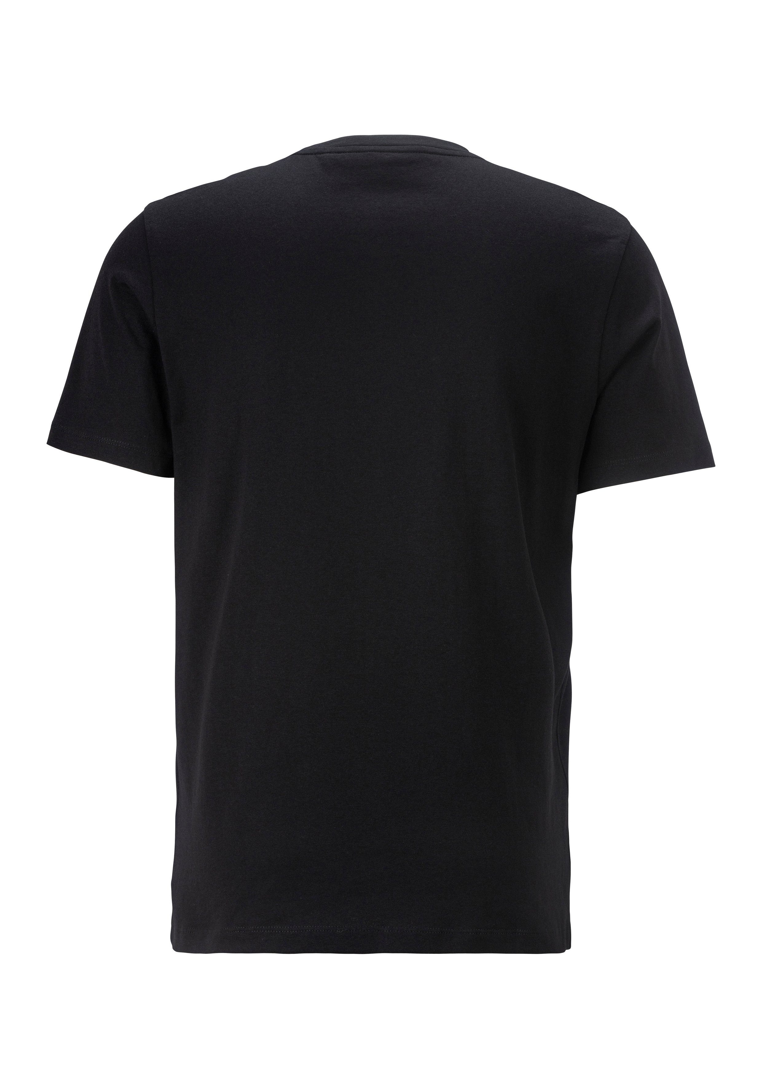 Boss Orange T-shirt Tales met boss-borduursel op de borst