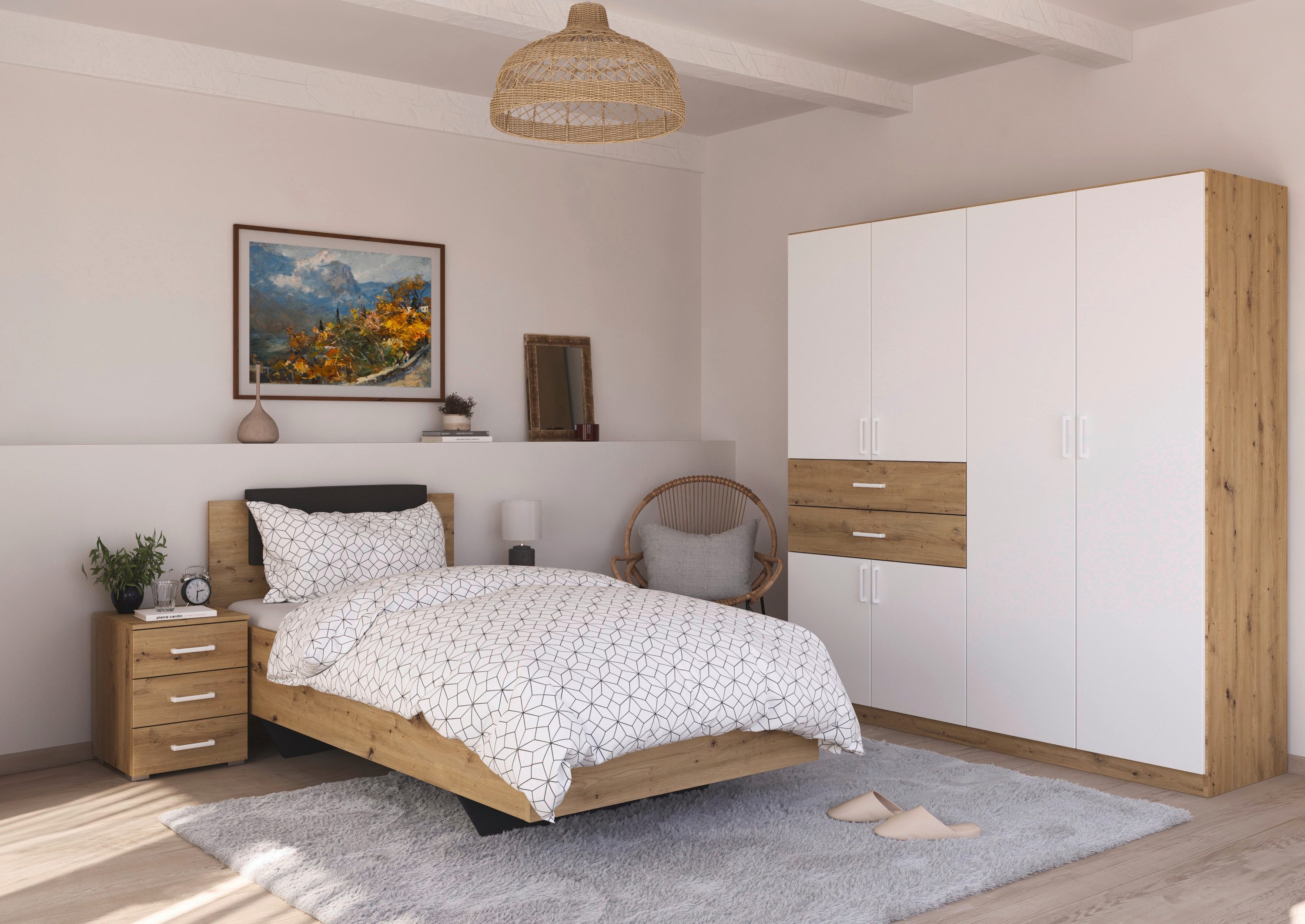 rauch Bed Maika met een afneembare bekleding van imitatieleer