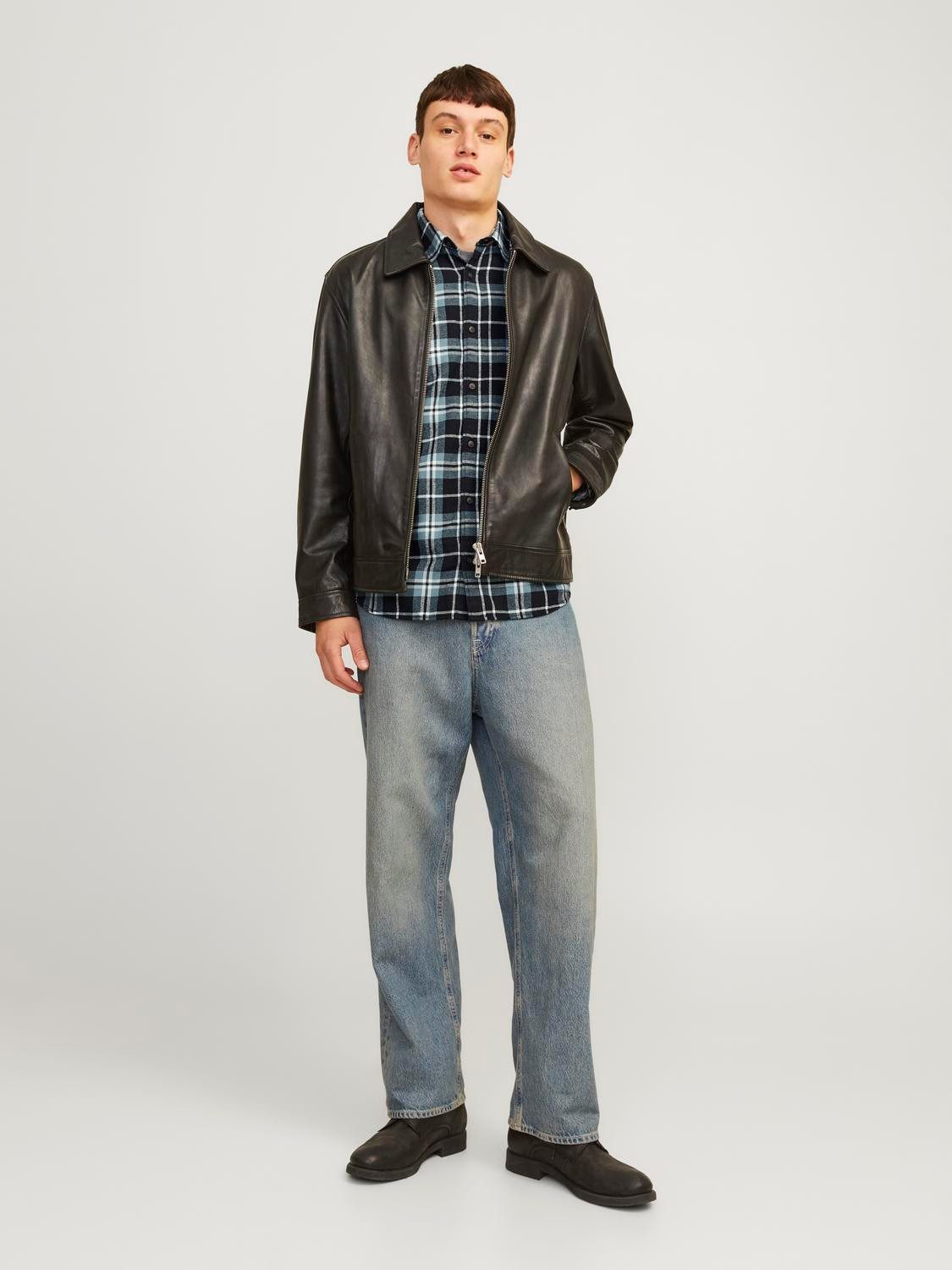 Jack & Jones Overhemd met lange mouwen JJJOSHUA FALL FLANNEL SHIRT LS