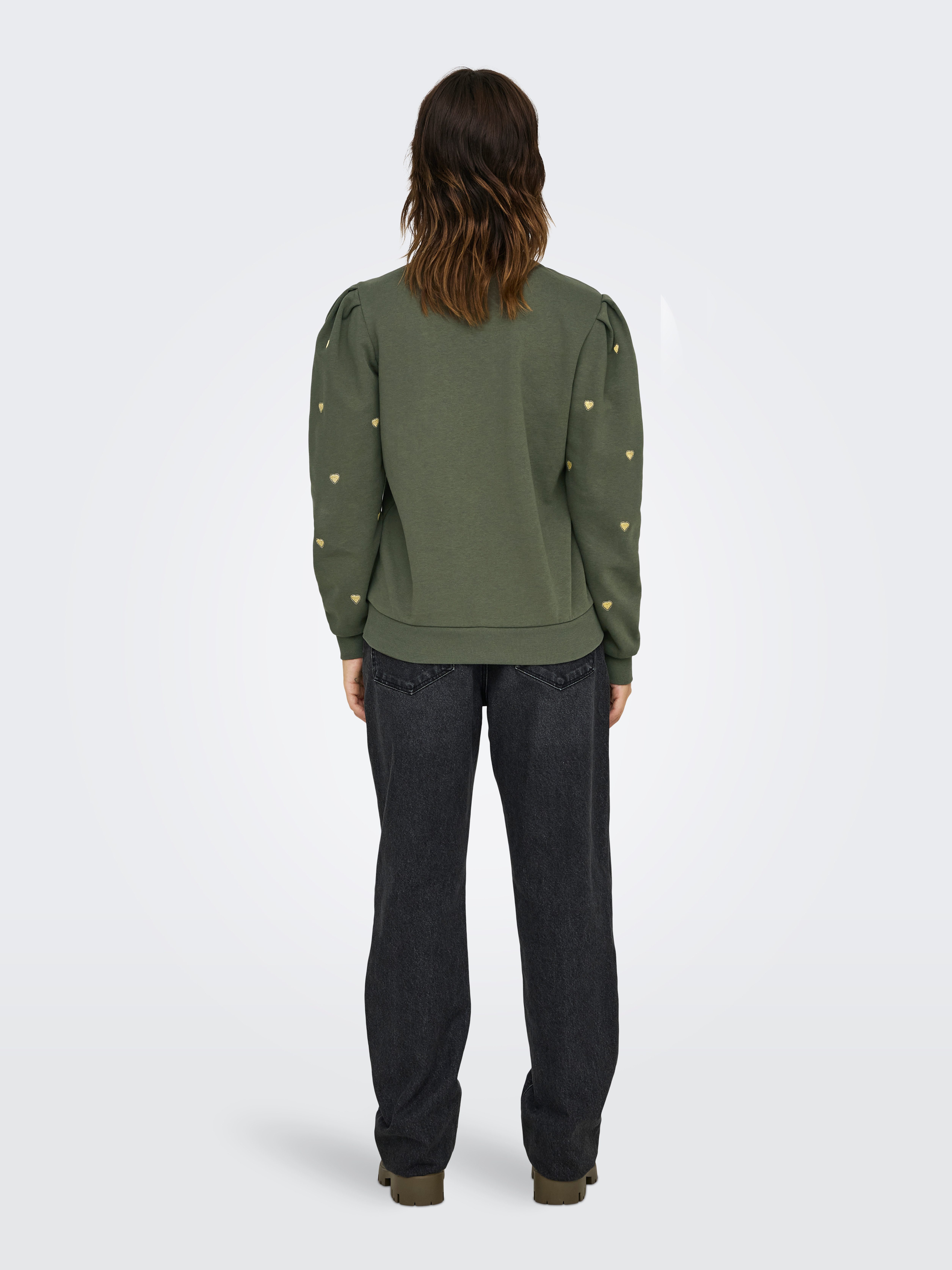 Only Sweatshirt ONLCALLE L/S O-NECK BOX SWT