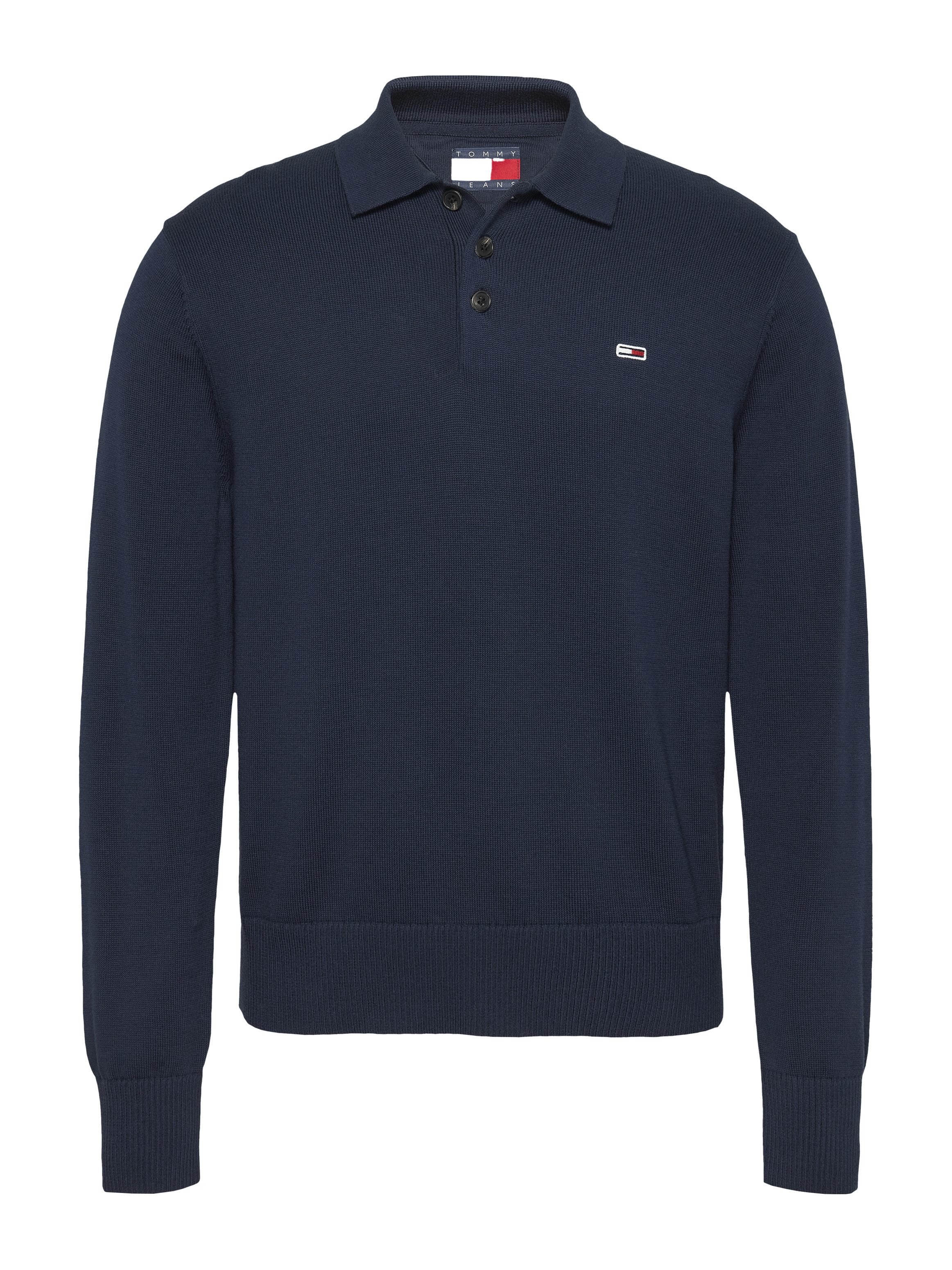 TOMMY JEANS Trui met polokraag TJM SLIM ESSENTIAL POLO SWEATER