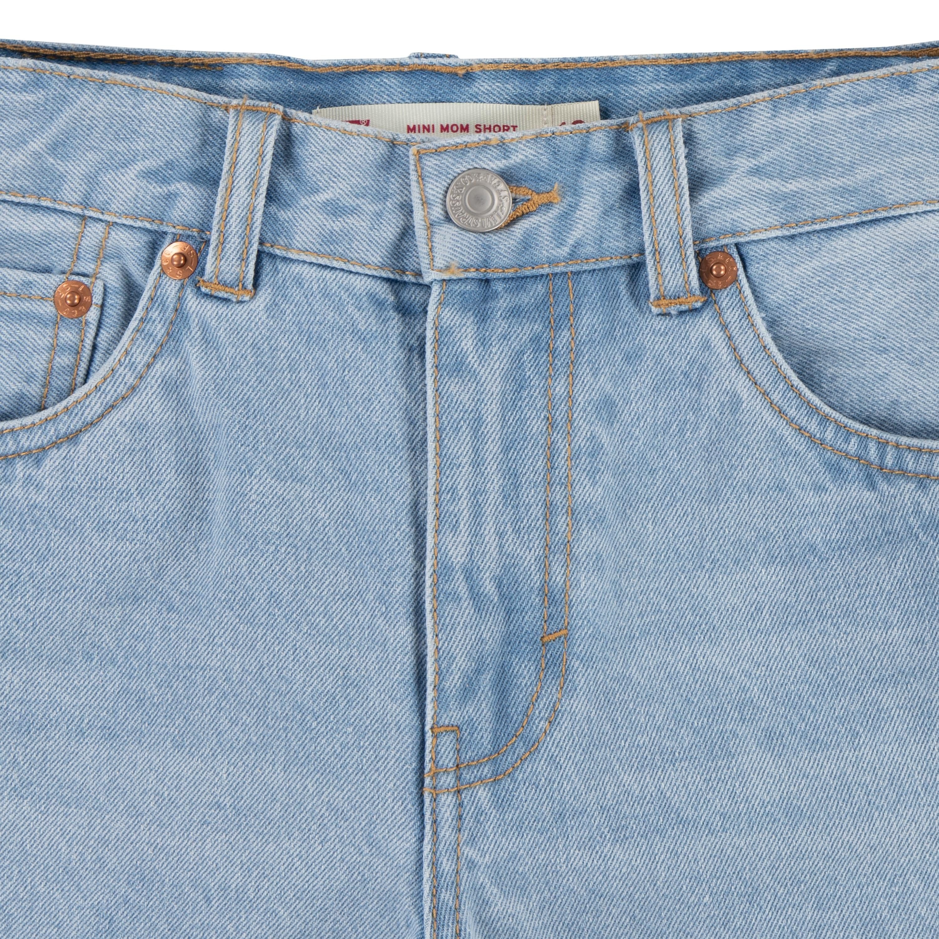 Levi's Kidswear Jeansshort LVG MINI MOM SHORT W/ ROLL CUF
