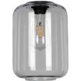 britop lighting hanglamp tarro hoogwaardige rauch glazen kap, transparant, made in eu (set, 1 stuk) grijs