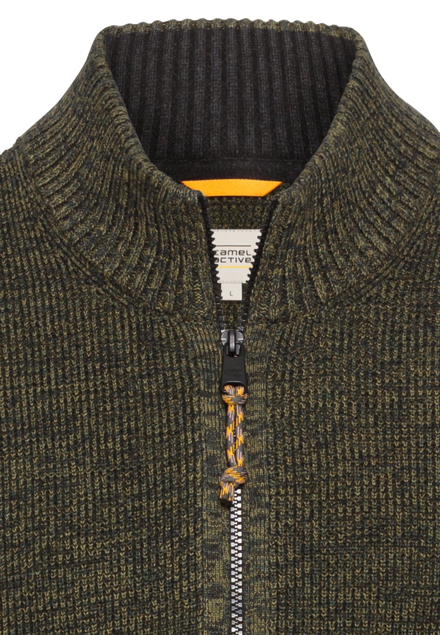 camel active Vest met opstaande kraag
