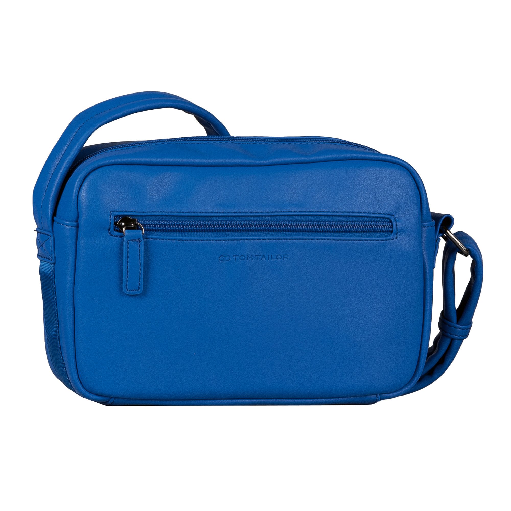 Tom Tailor Handtas Tarina met een moderne logo-tekststepping in een zachte vulling