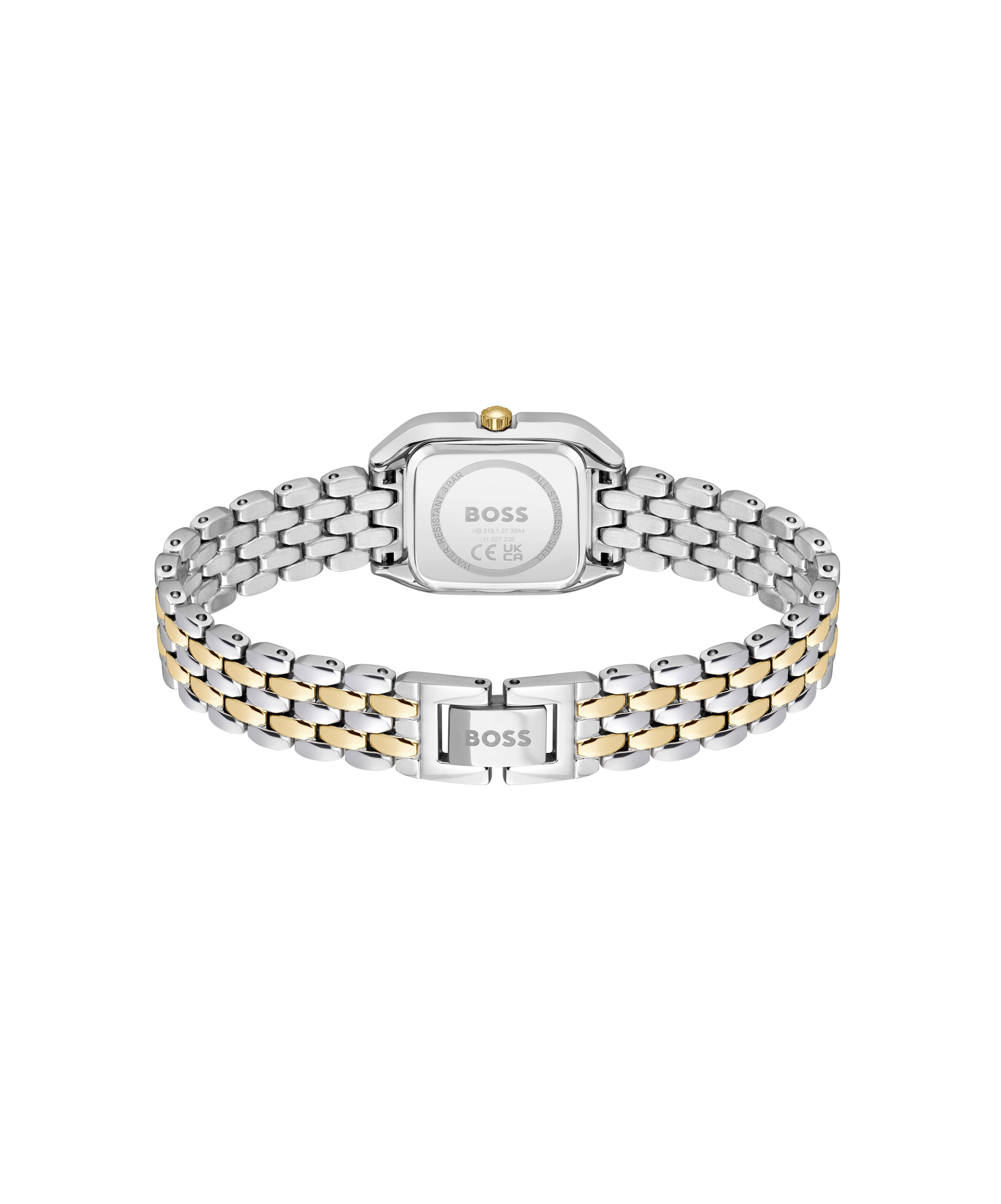 Boss Kwartshorloge MAE PETITE Horloge, dameshorloge, stalen band, analoog