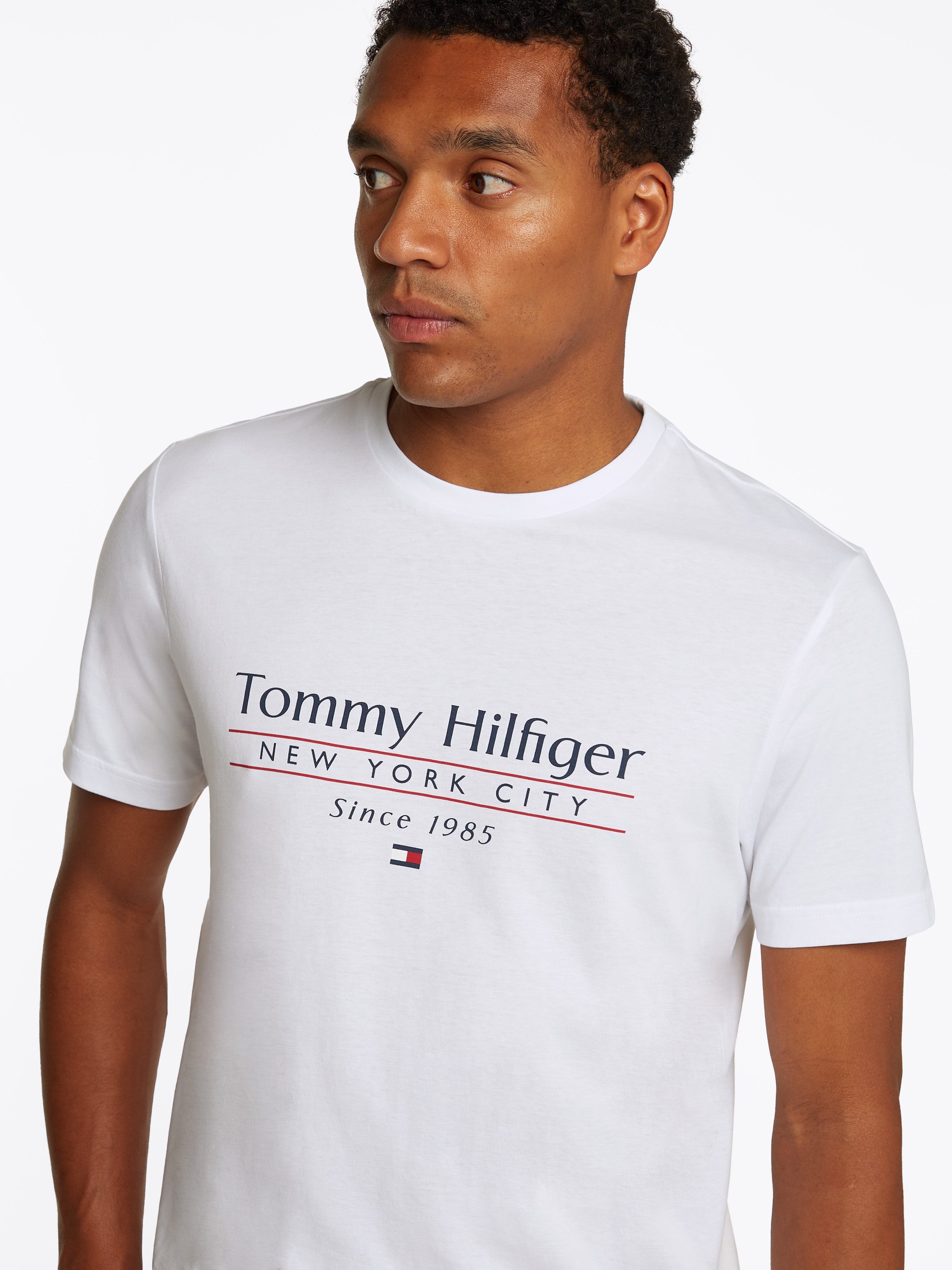 Tommy Hilfiger T-shirt HILFIGER CENTER STACK TEE