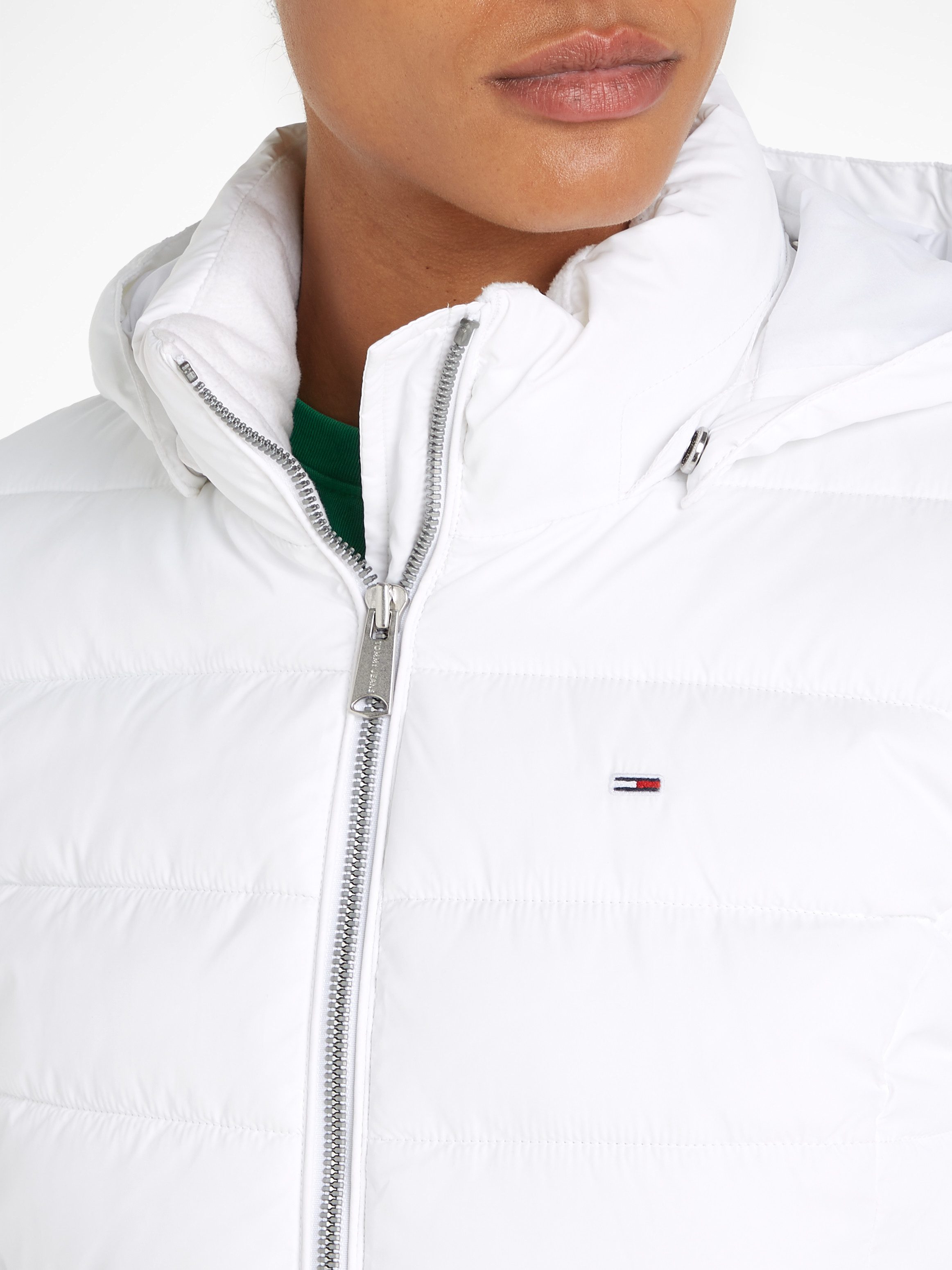 TOMMY JEANS Gewatteerde jas TJW BASIC HOODED JACKET