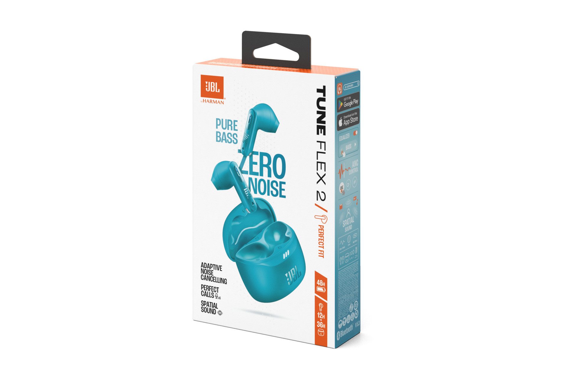 JBL Draadloze in-ear hoofdtelefoon TUNE Flex 2